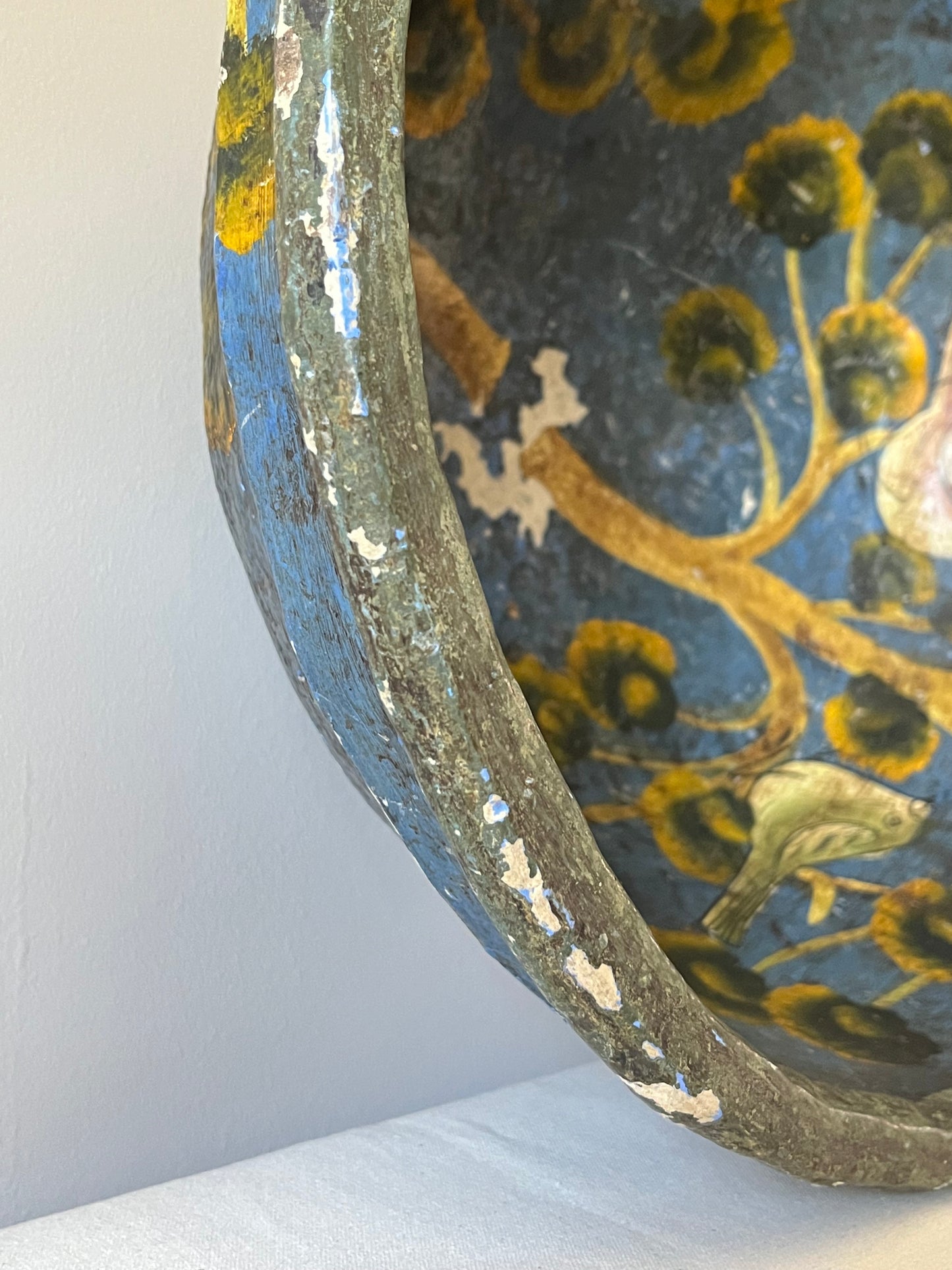 Kashmiri Papier Mache Bowl.