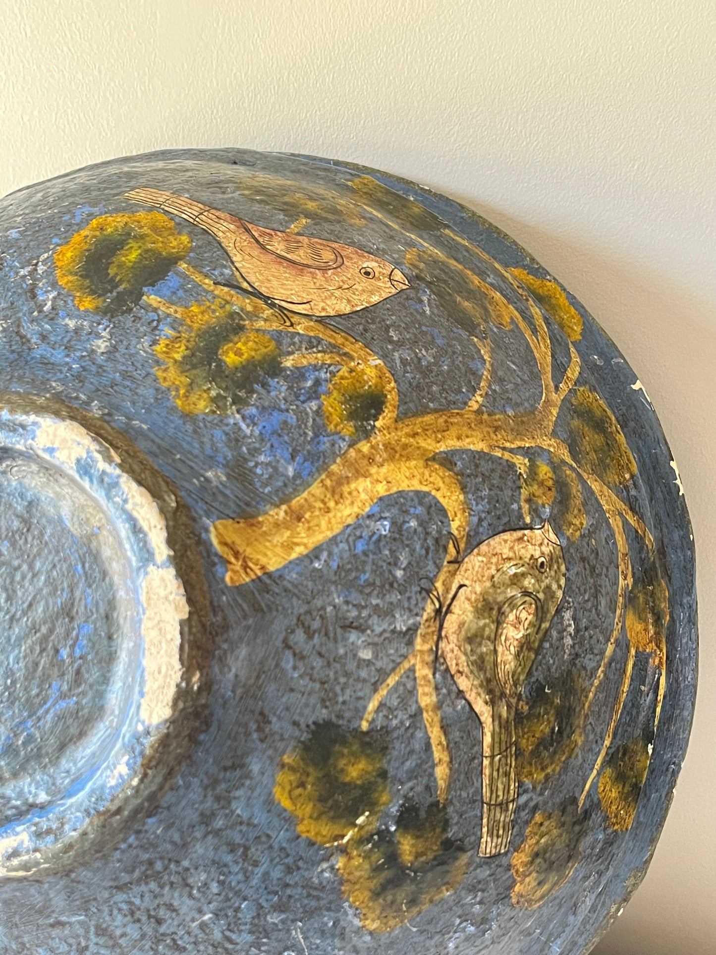 Kashmiri Papier Mache Bowl.