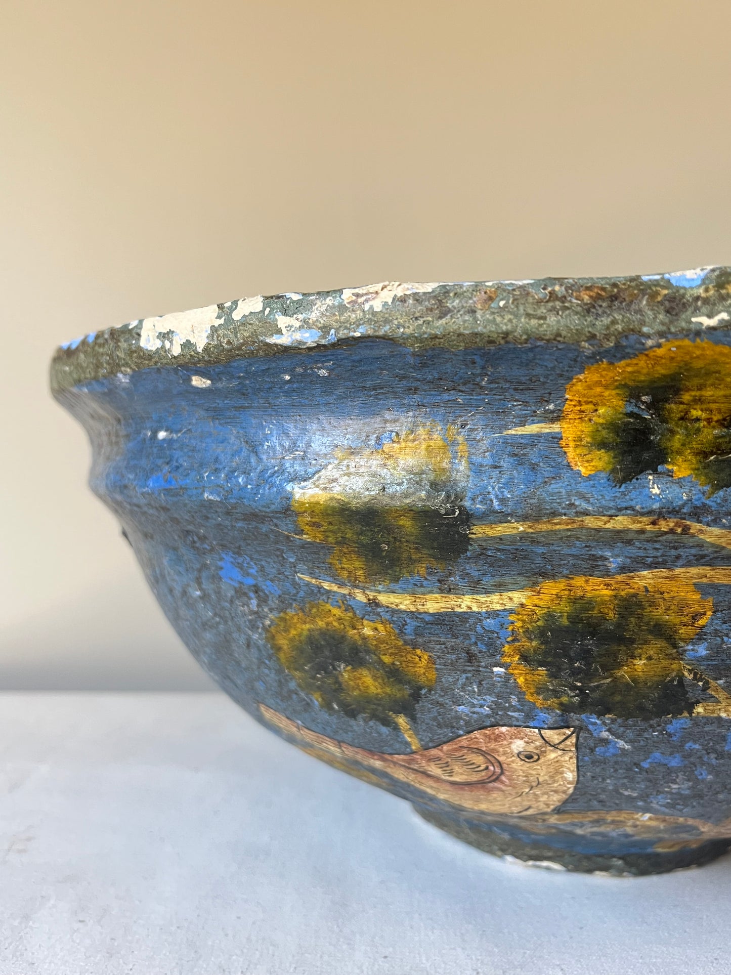 Kashmiri Papier Mache Bowl.