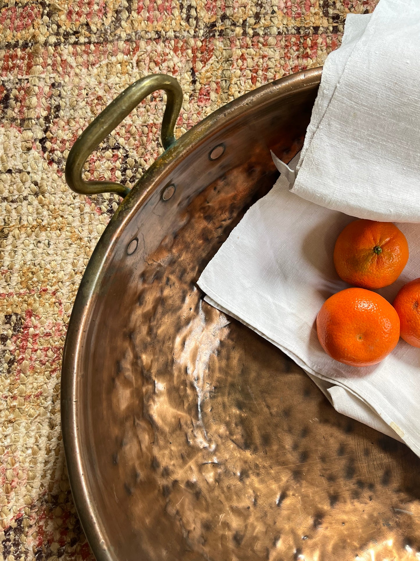 French Copper Bowl.