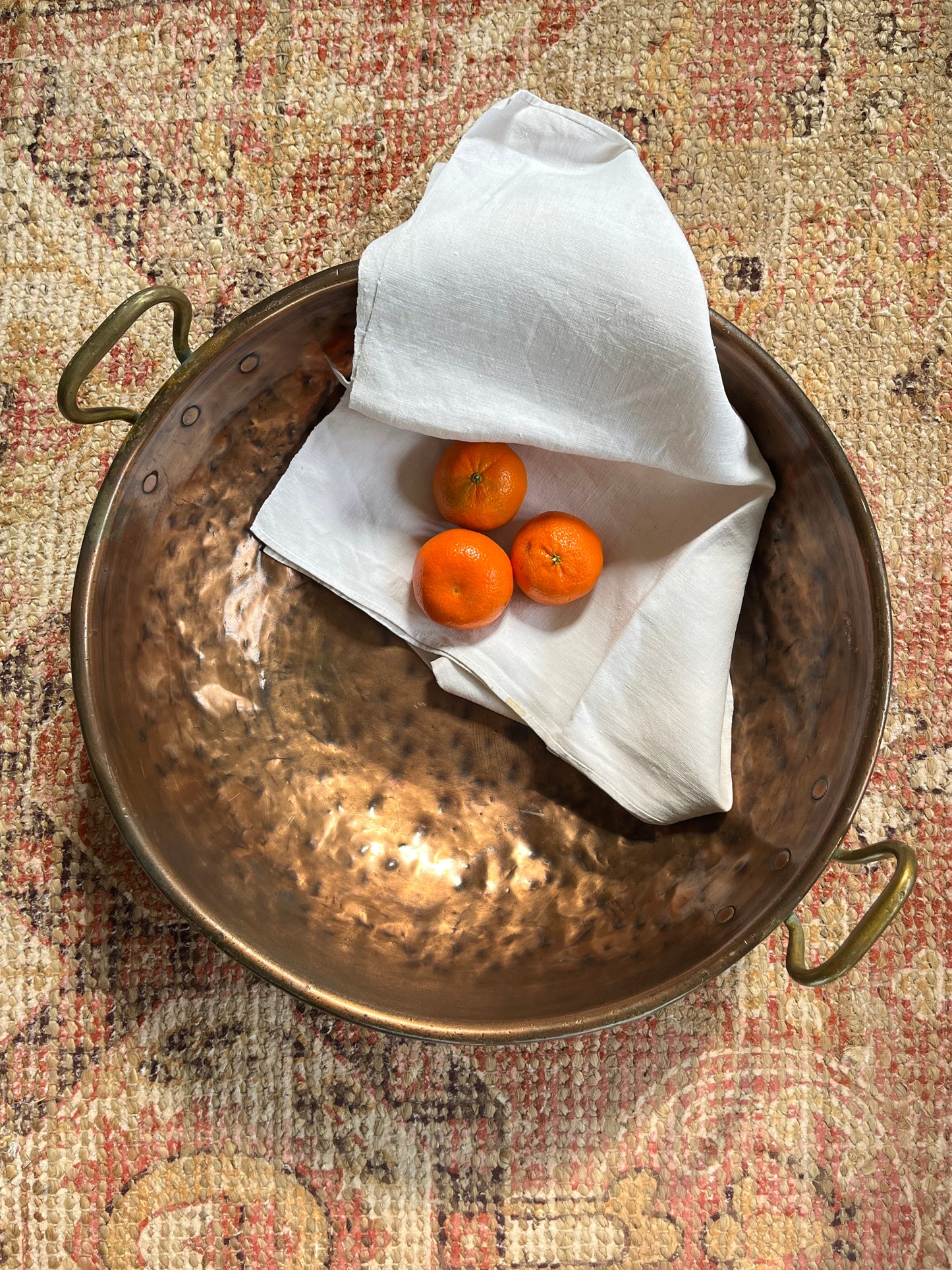 French Copper Bowl.