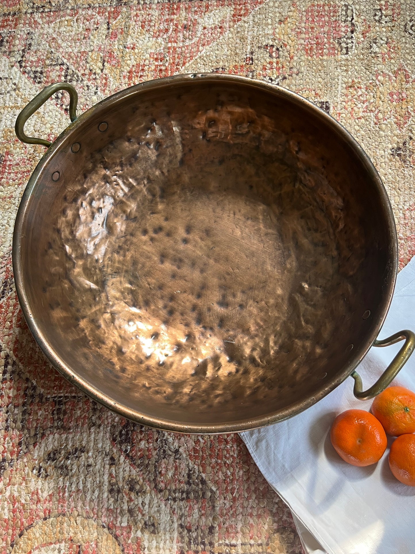 French Copper Bowl.