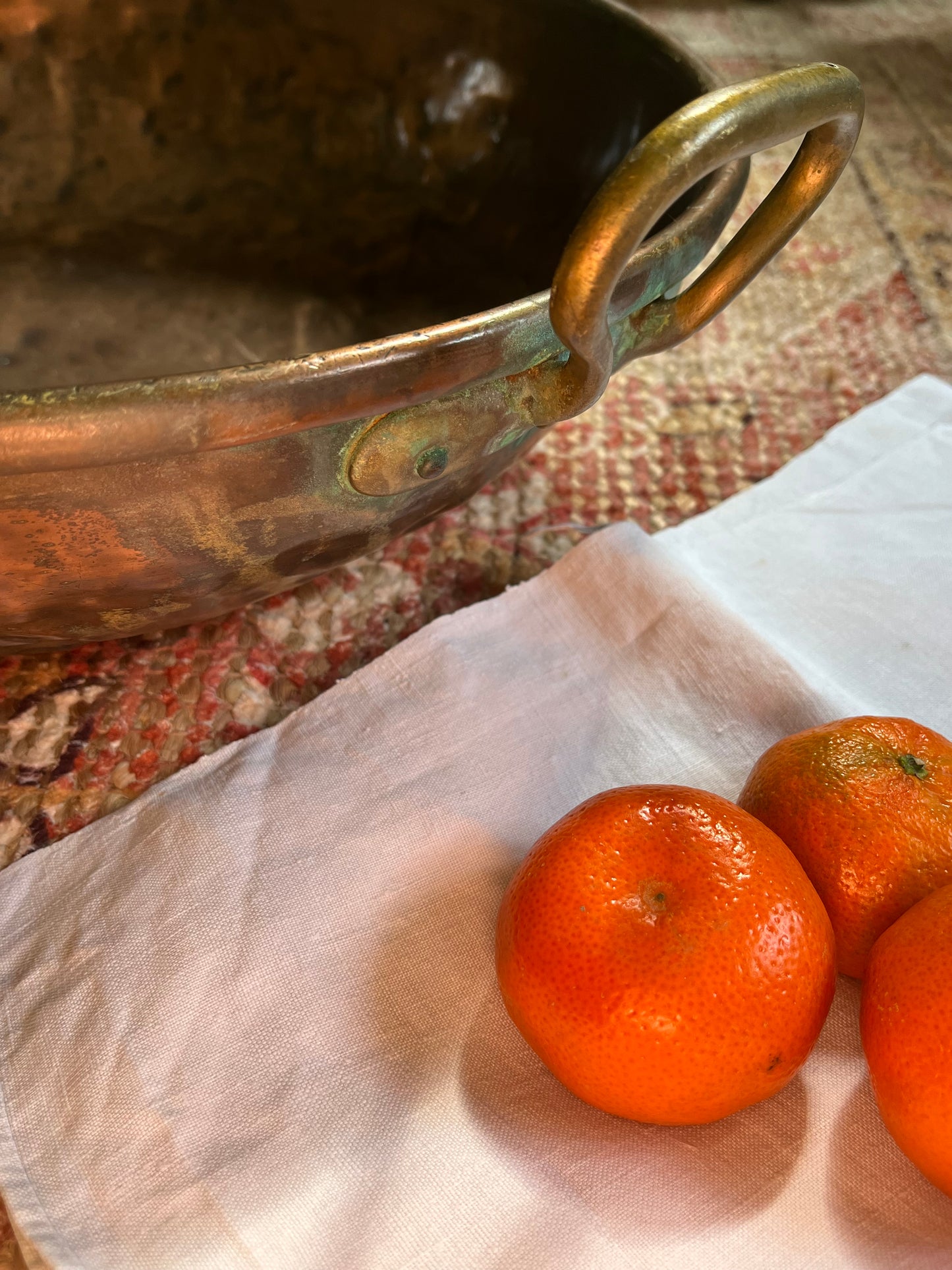 French Copper Bowl.