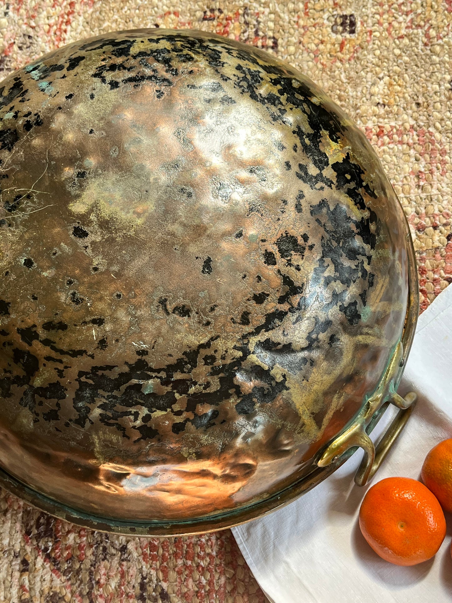 French Copper Bowl.