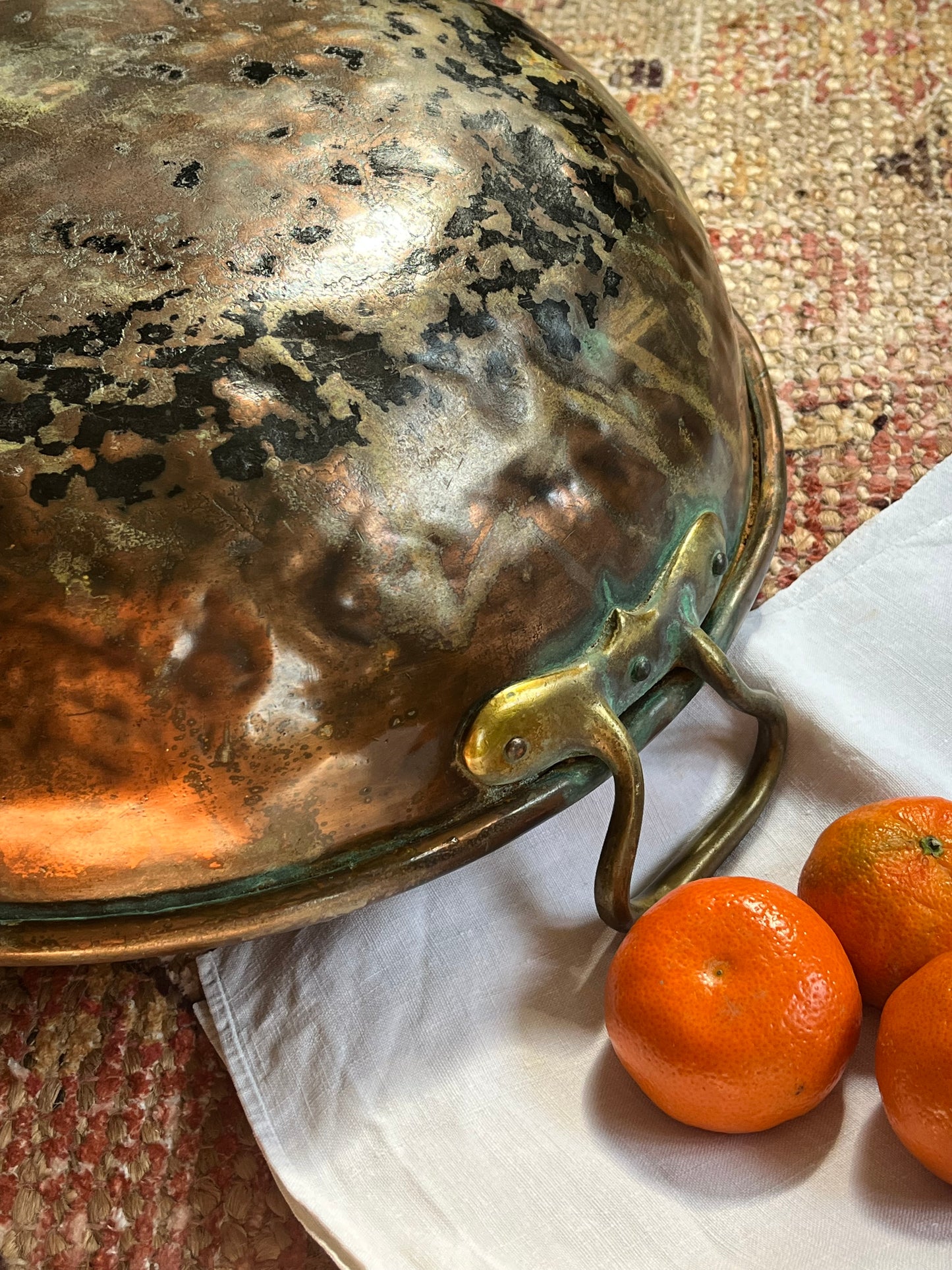 French Copper Bowl.