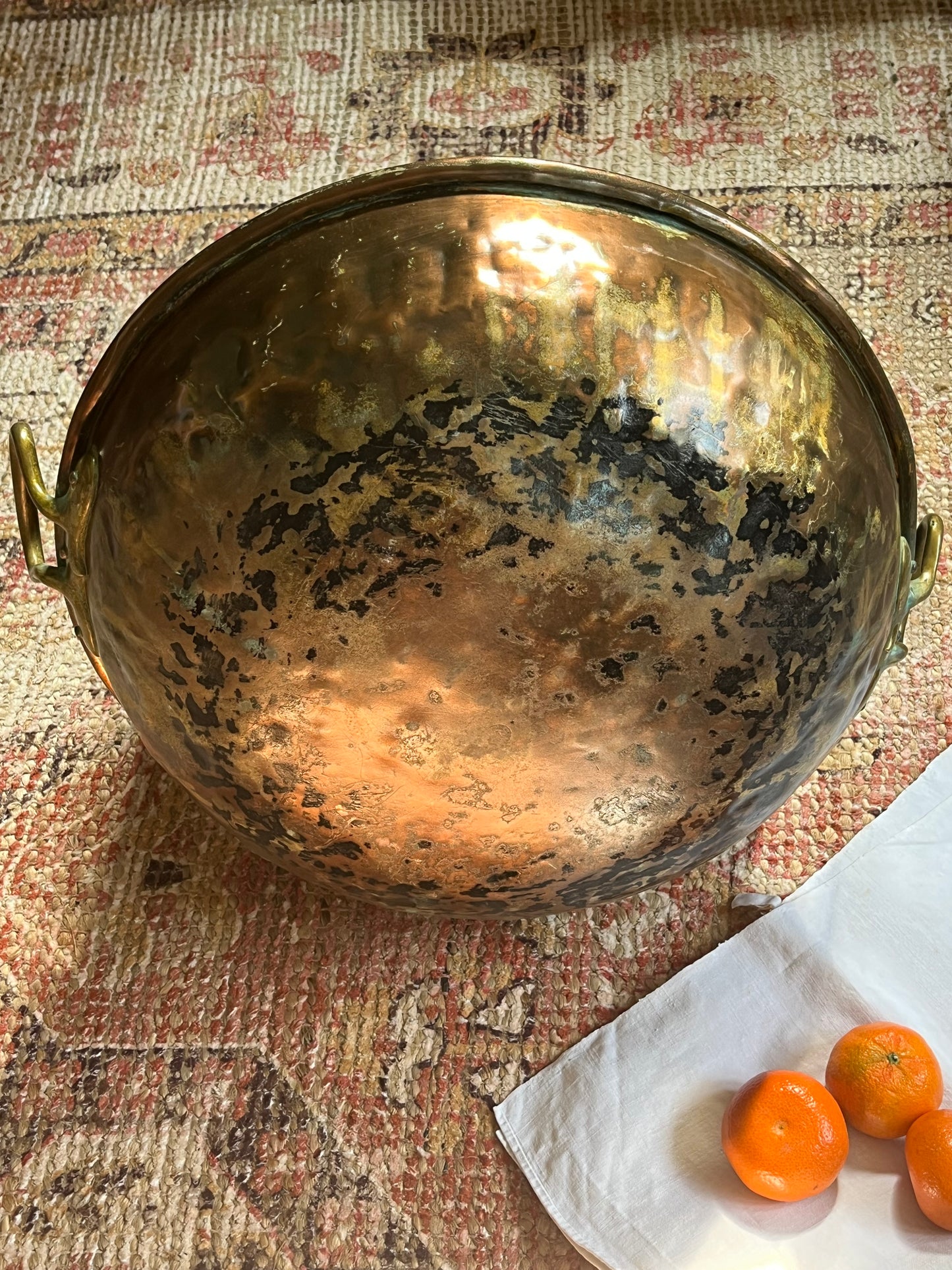 French Copper Bowl.