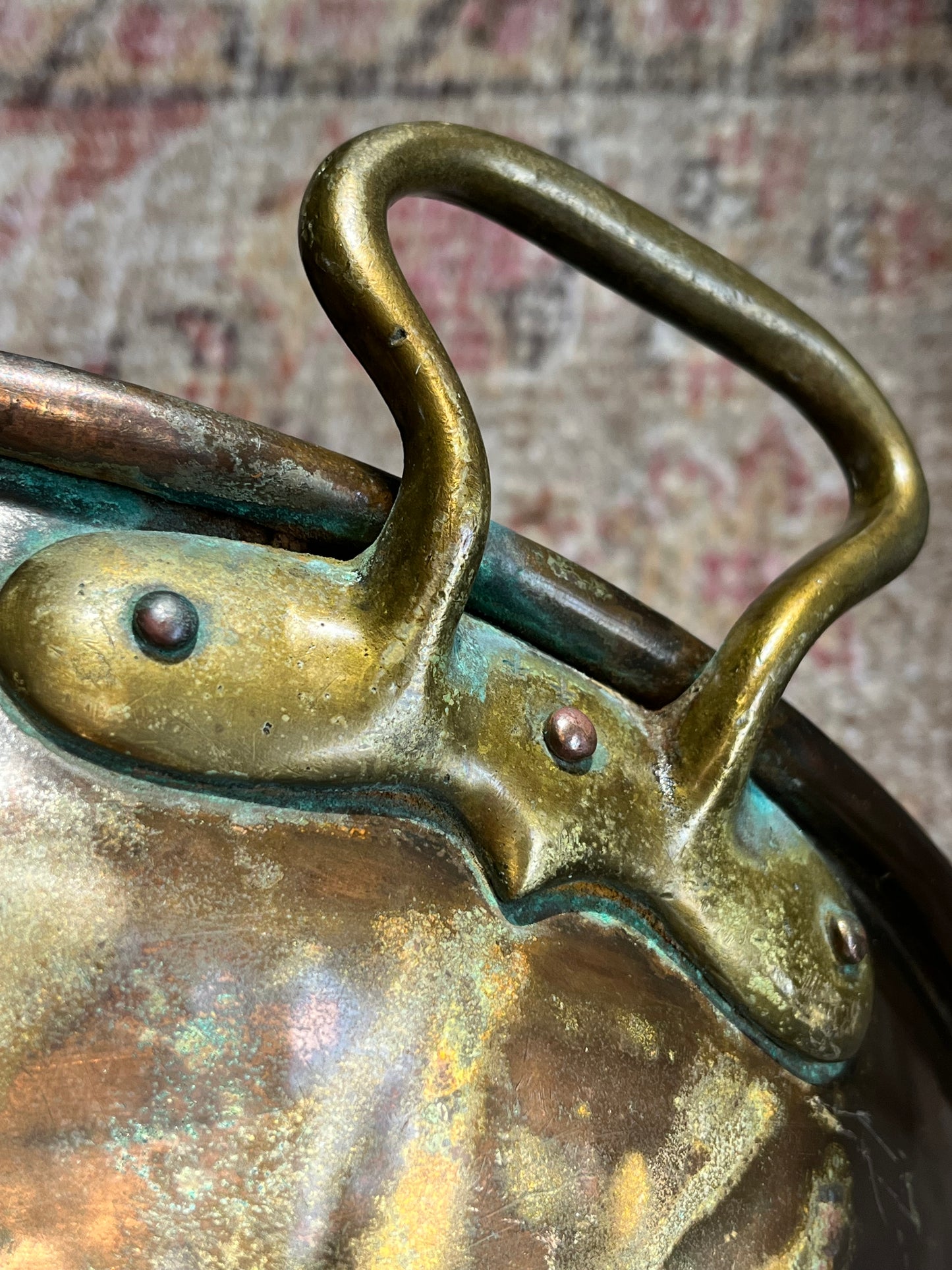 French Copper Bowl.