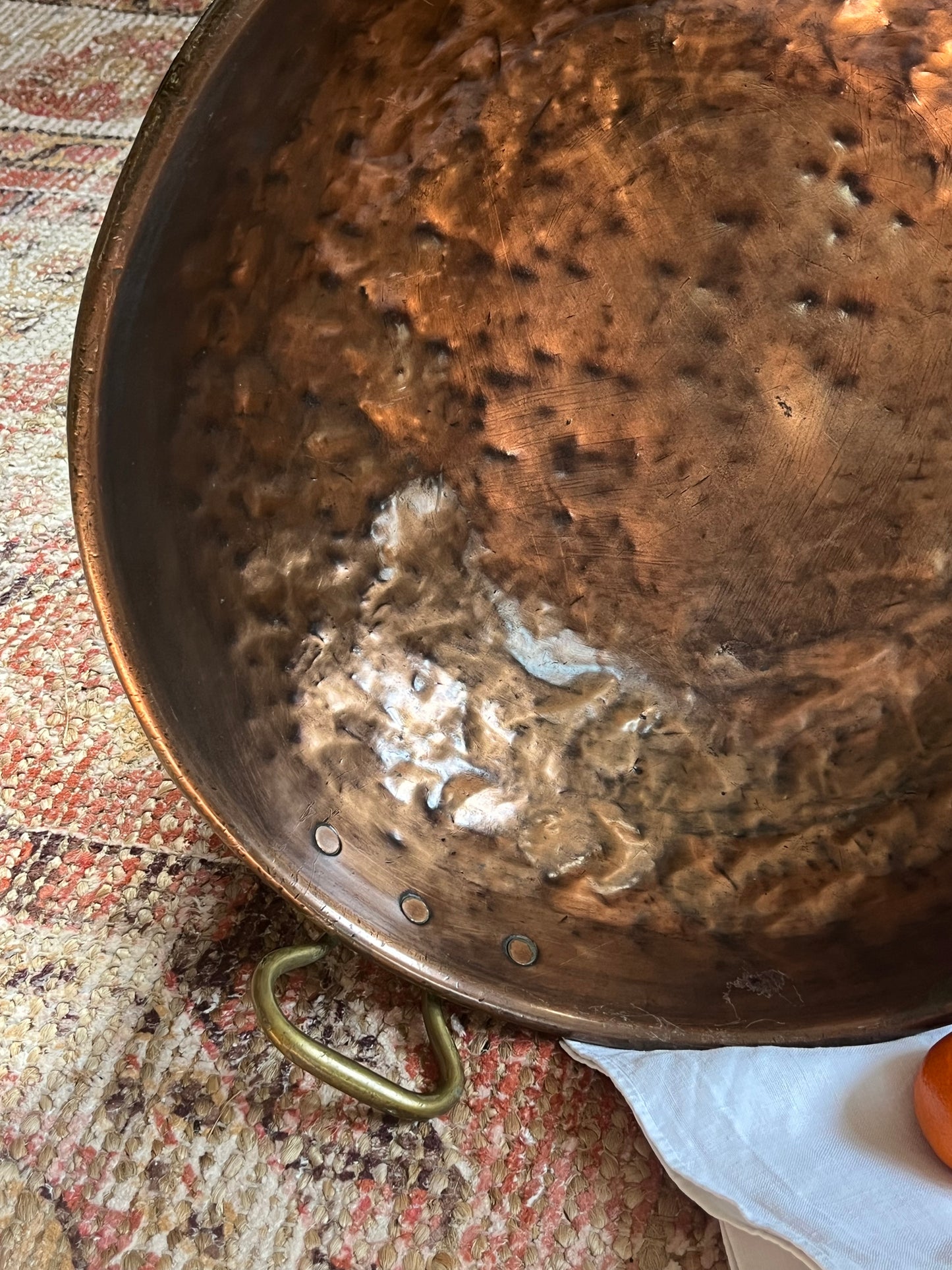 French Copper Bowl.