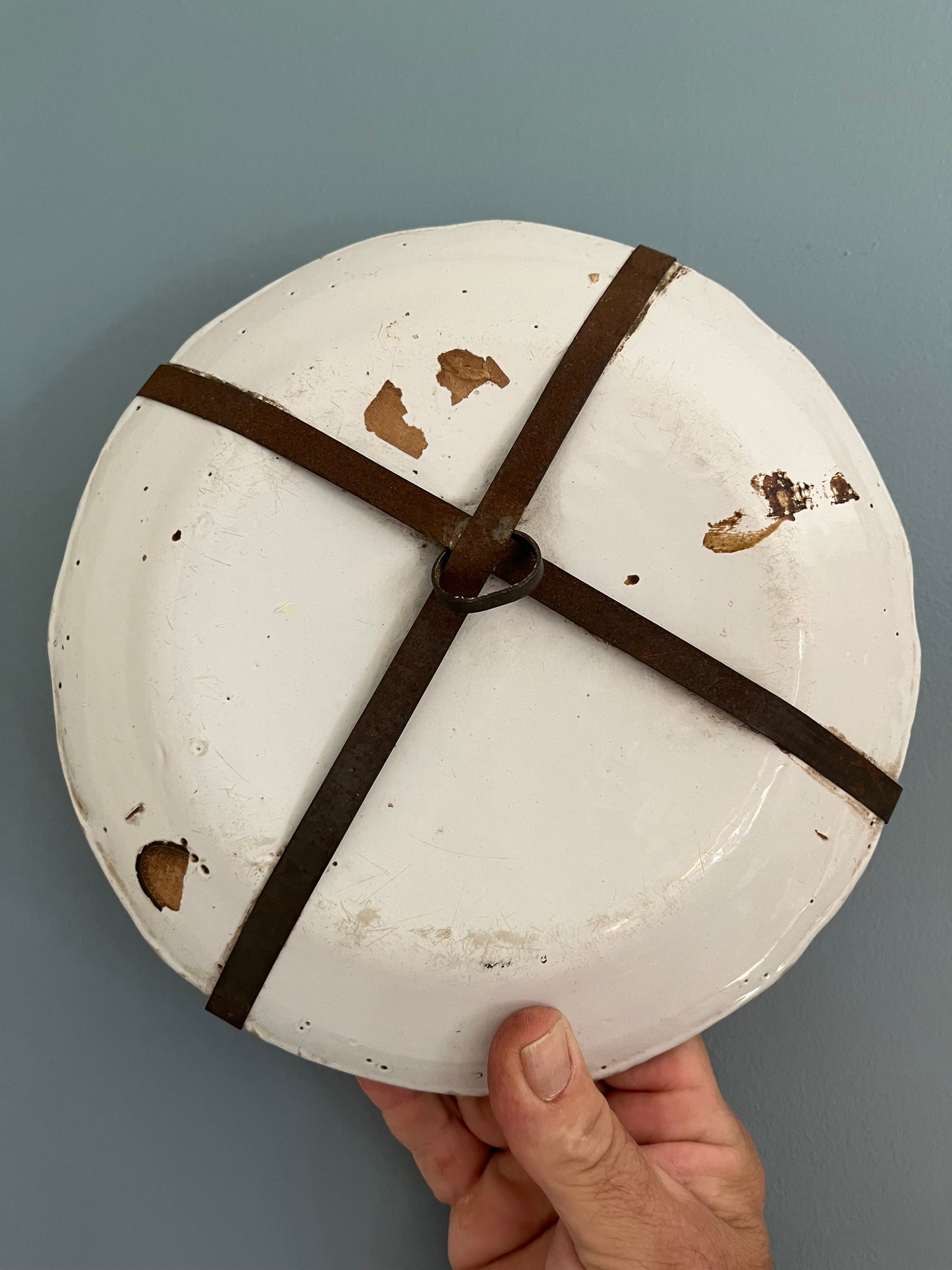 French Faience Plate.