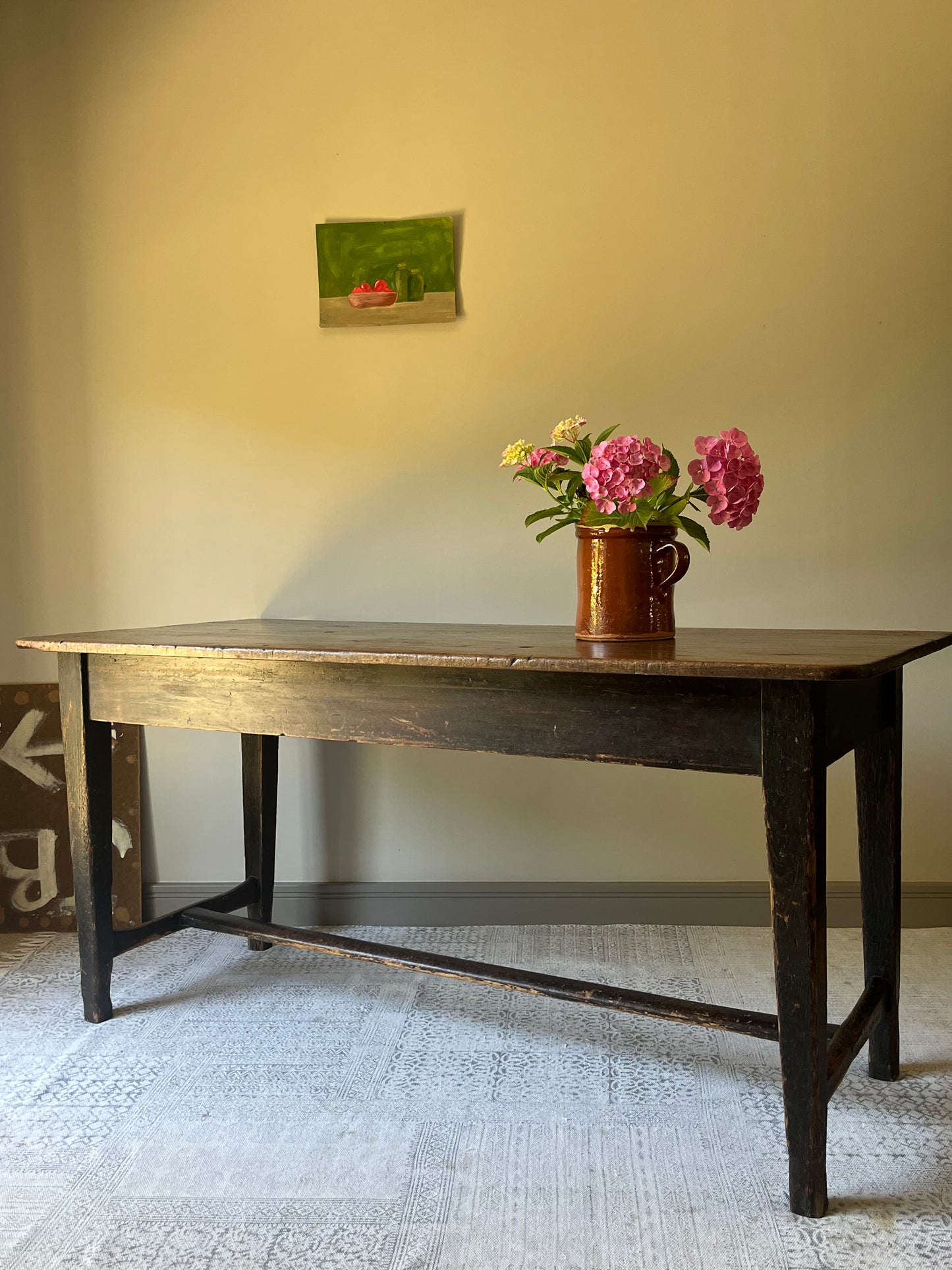Country Farmhouse Dining Table.