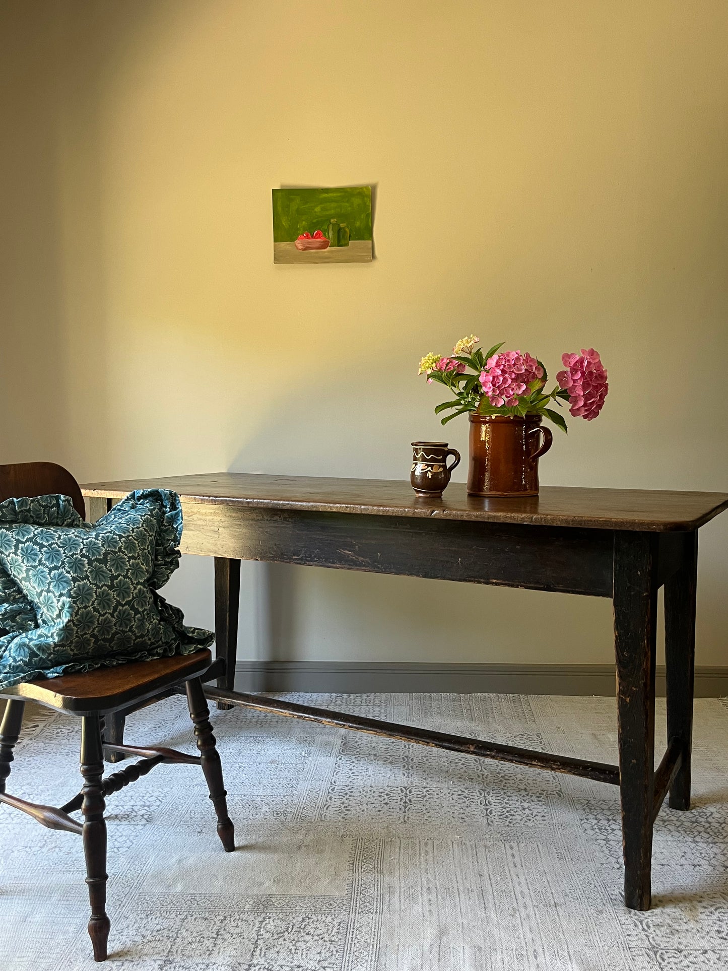 Country Farmhouse Dining Table.