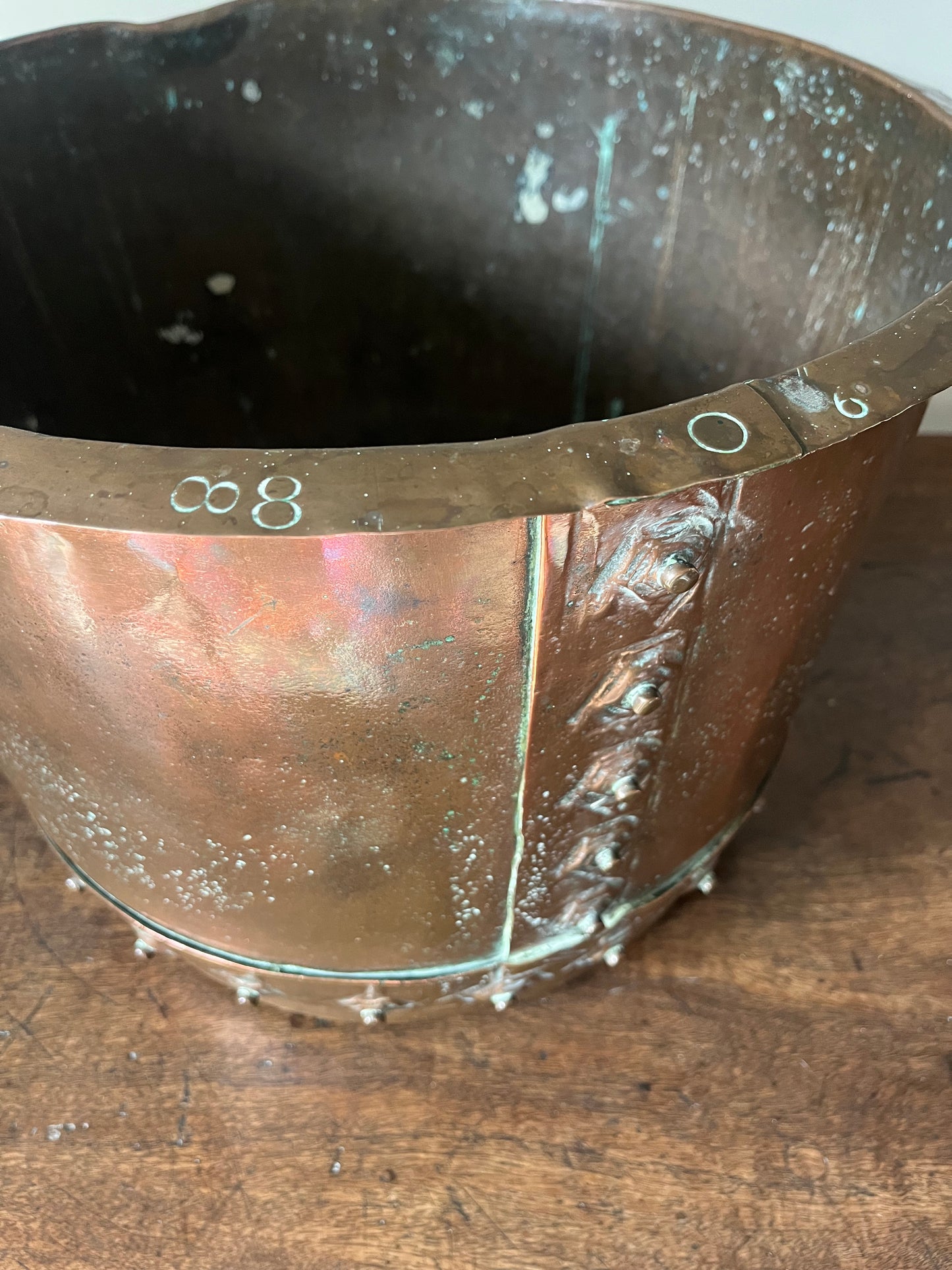 Copper Planter.