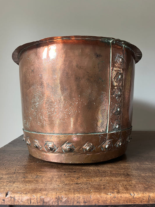 Copper Planter.