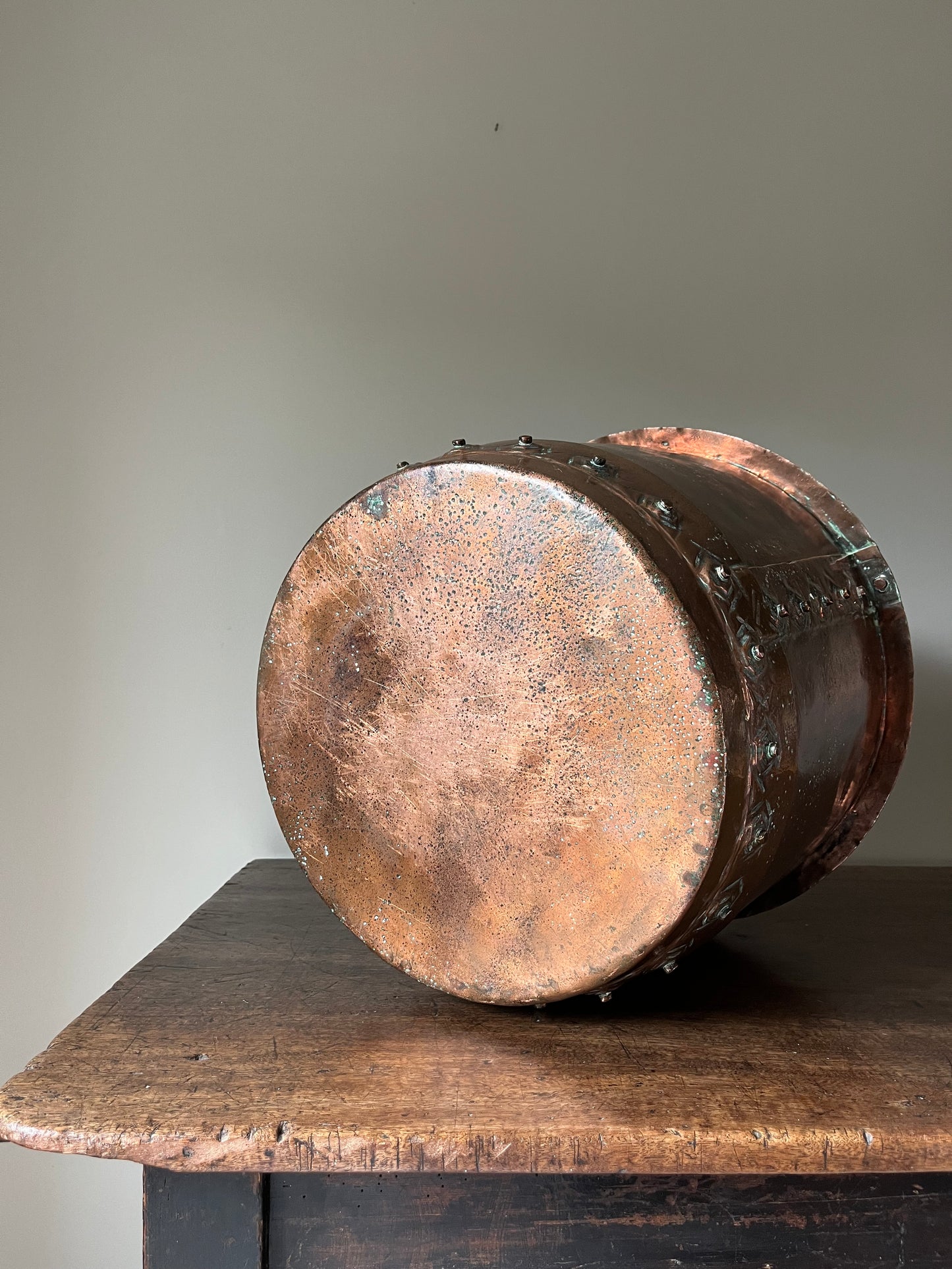Copper Planter.