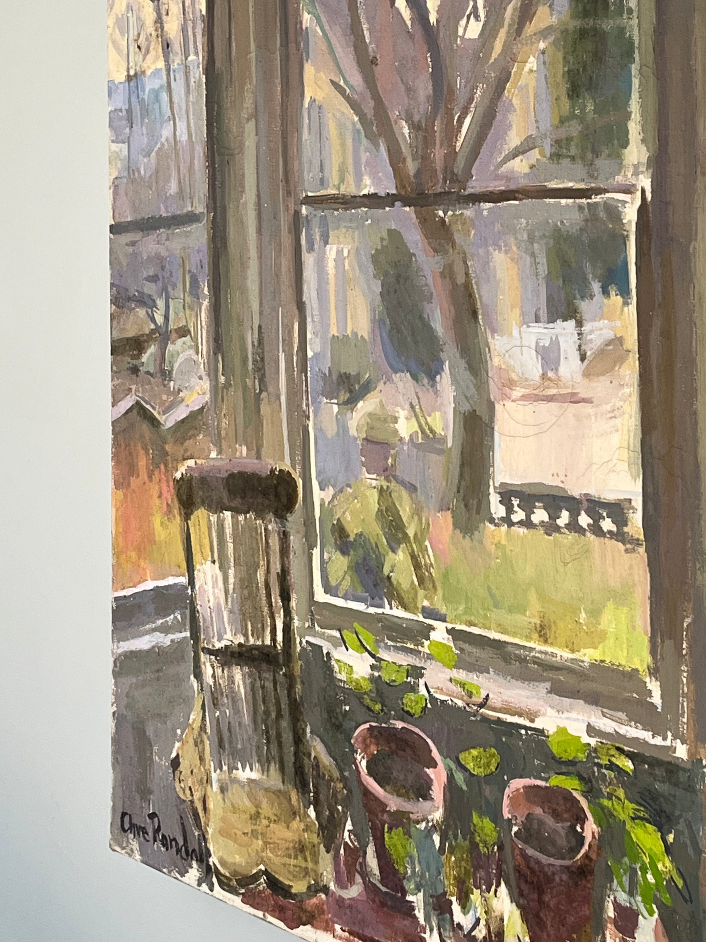 View Through The Window.