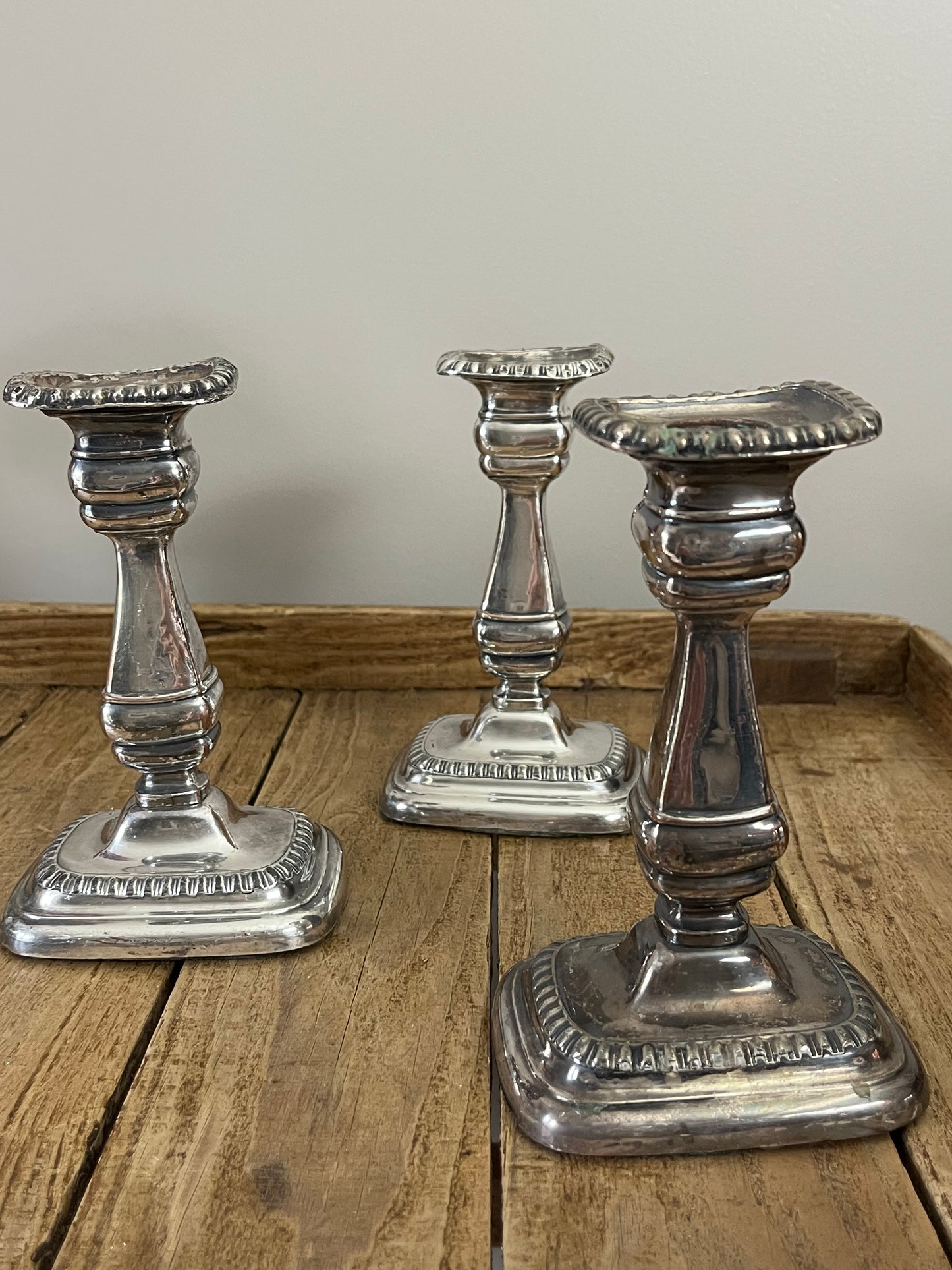 Candlesticks.