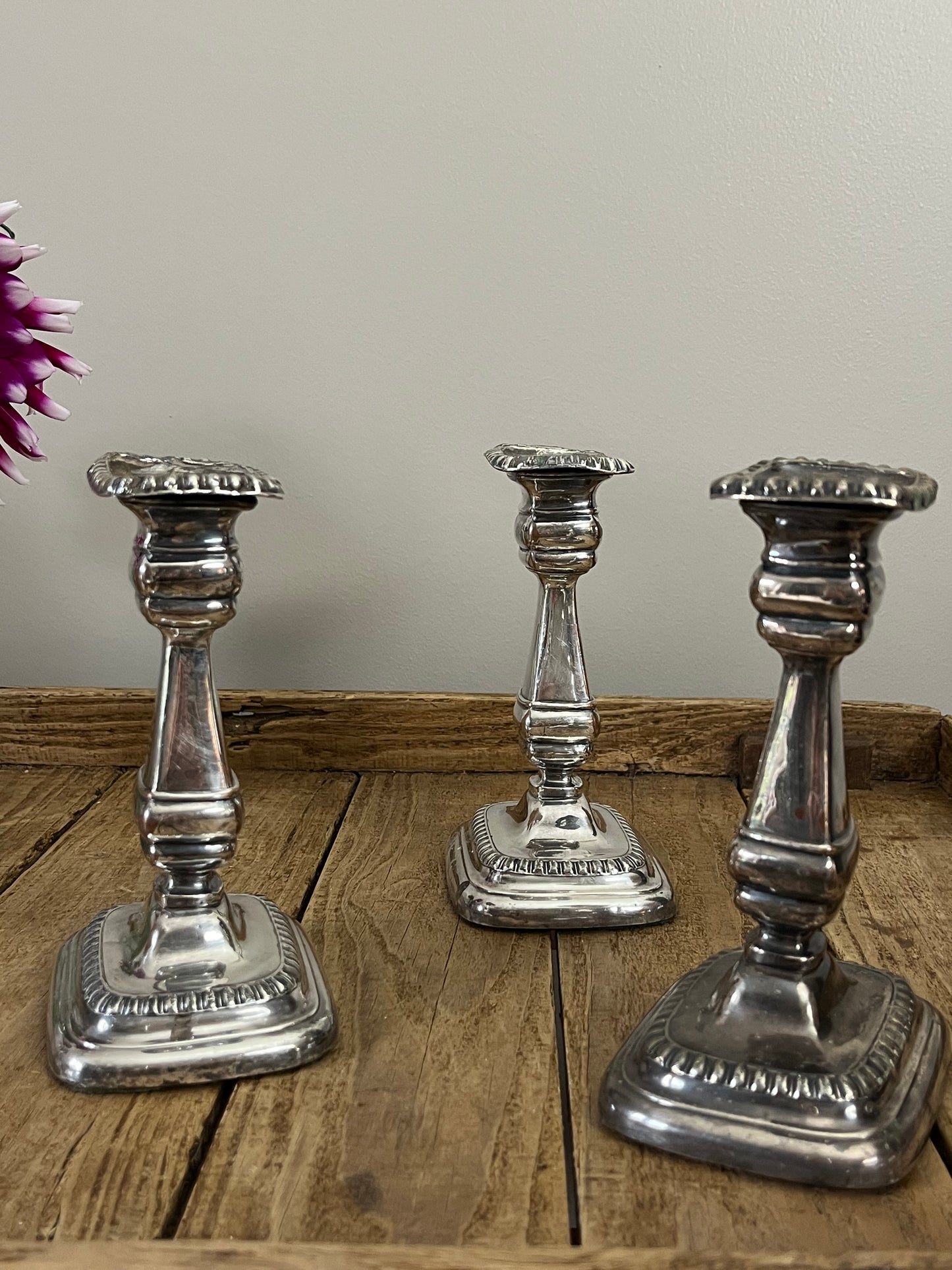 Candlesticks.