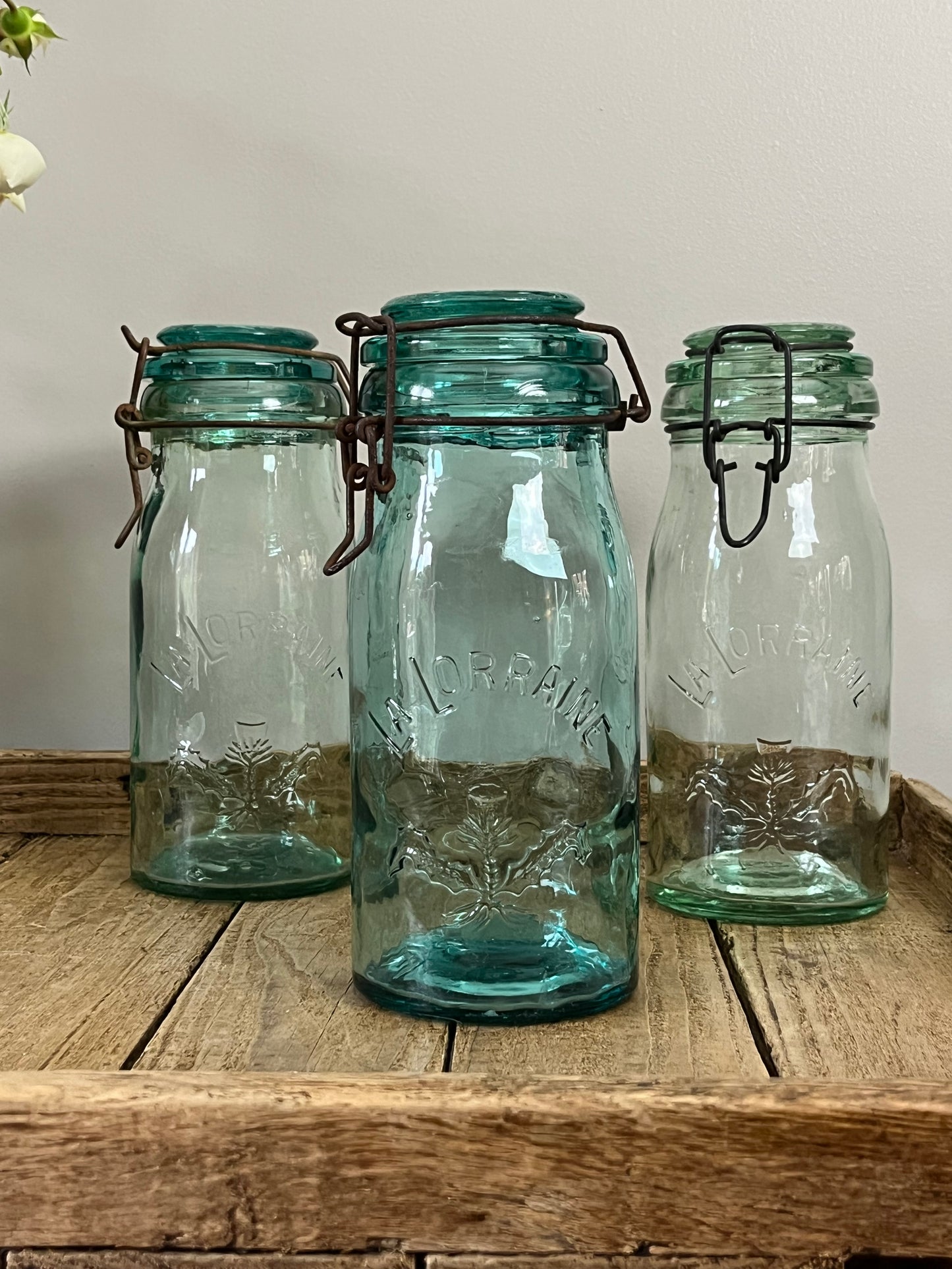 French La Lorraine Jars.