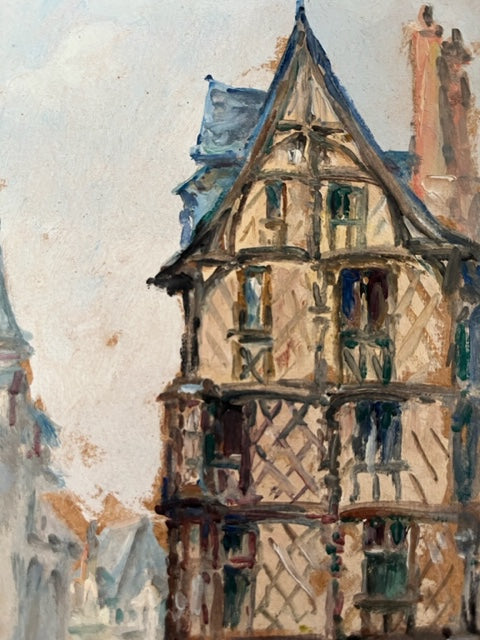 French Oil Painting.