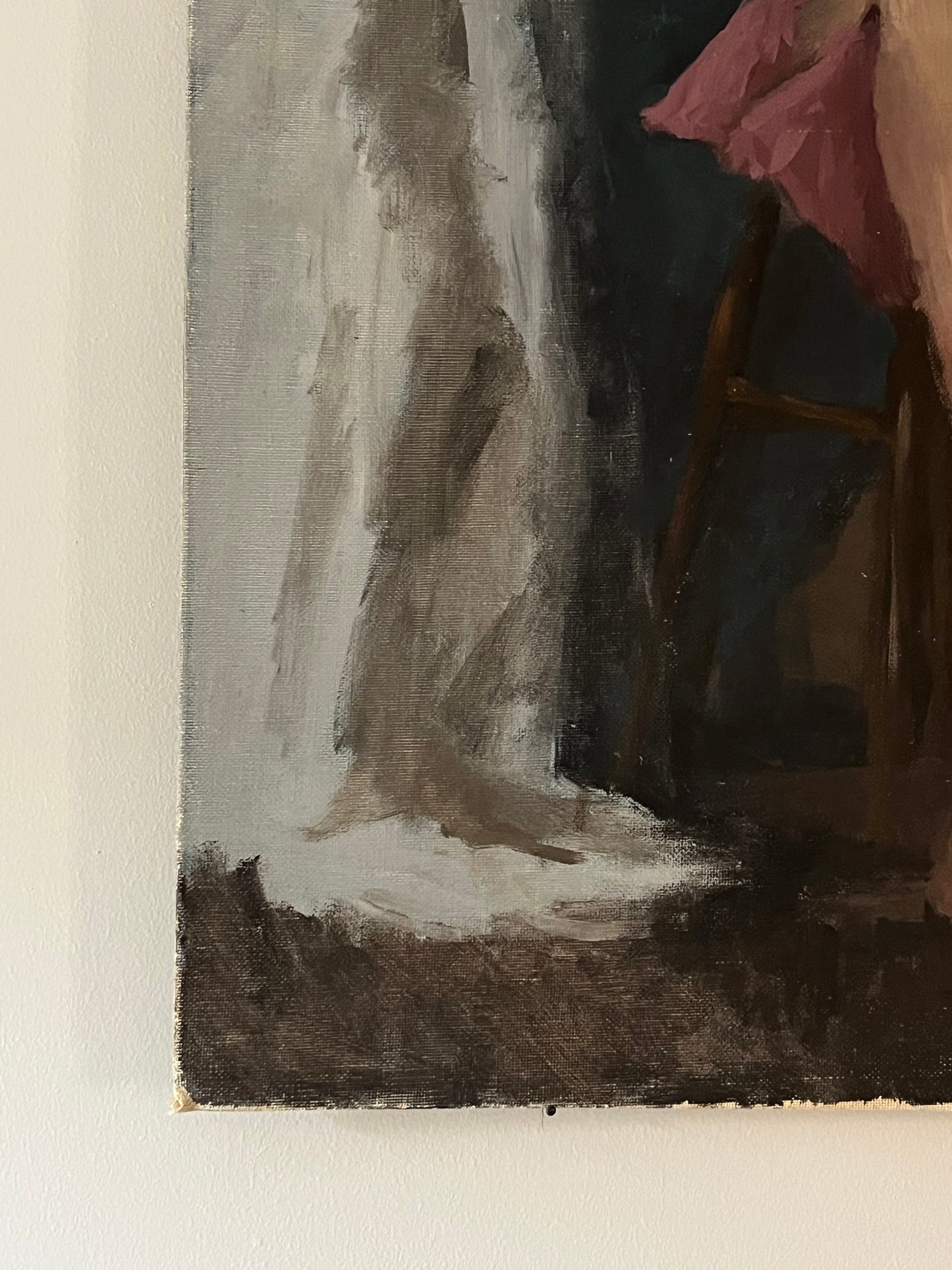 Female Figure Oil on Canvas.