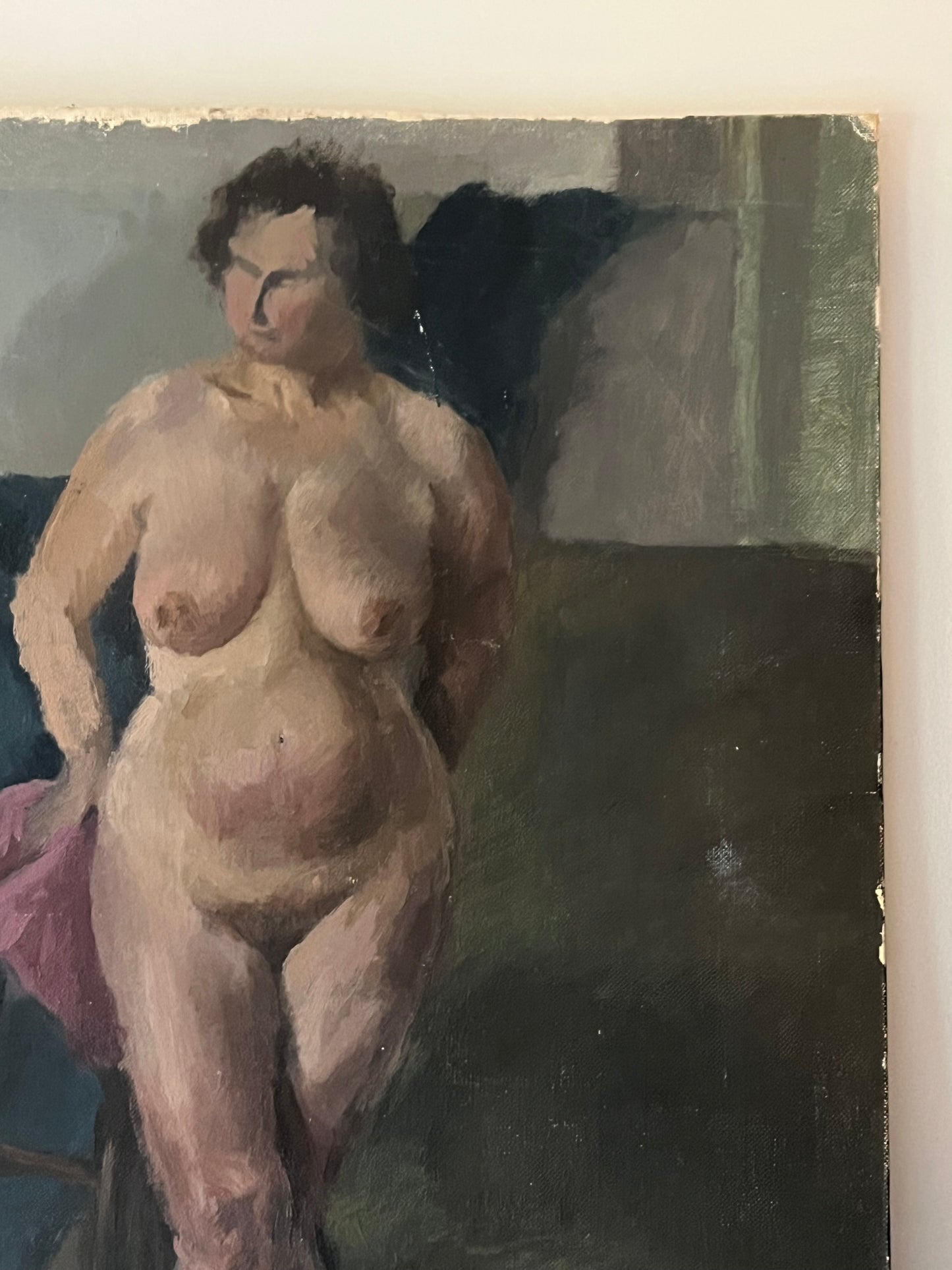 Female Figure Oil on Canvas.