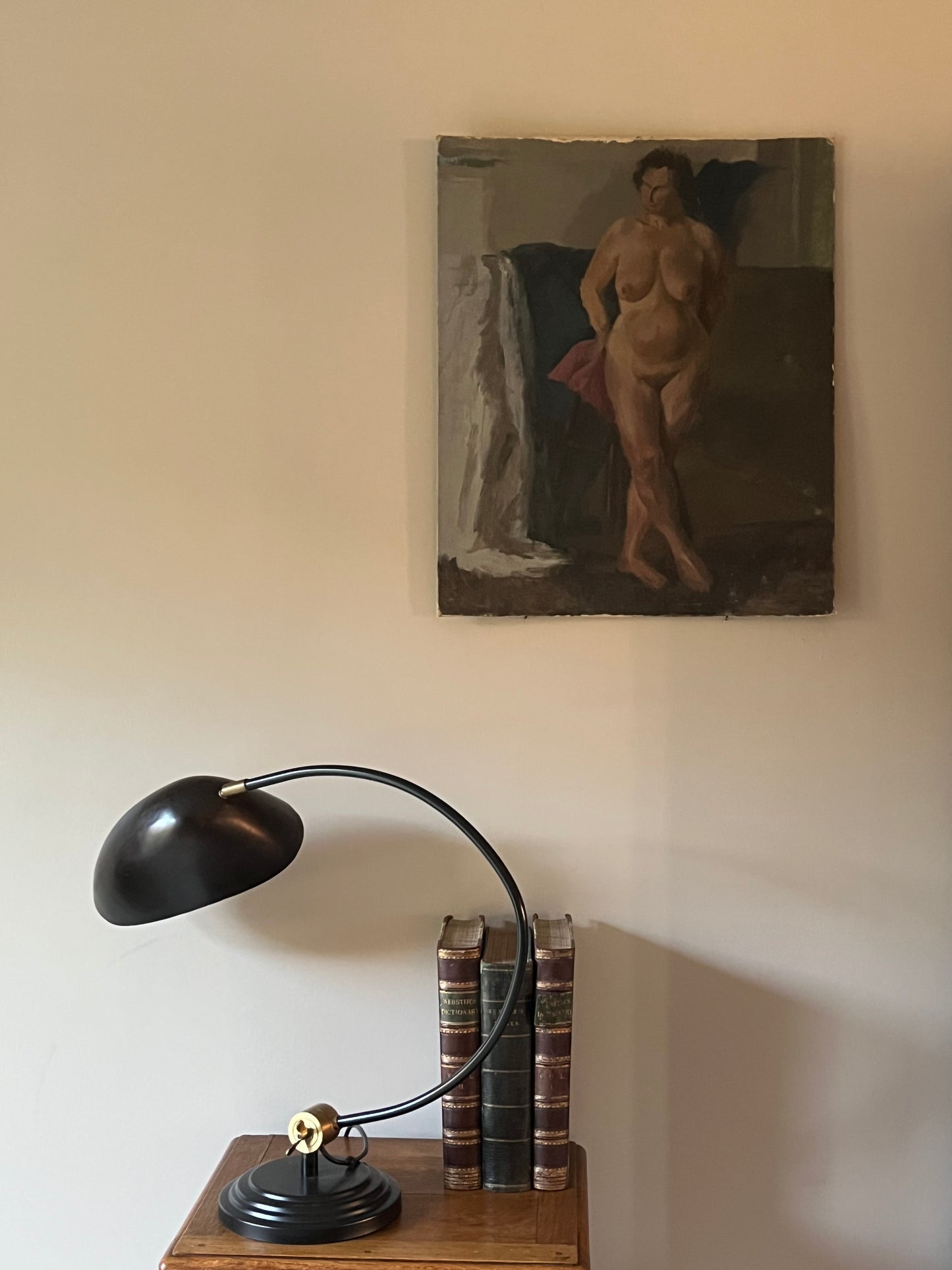 Female Figure Oil on Canvas.