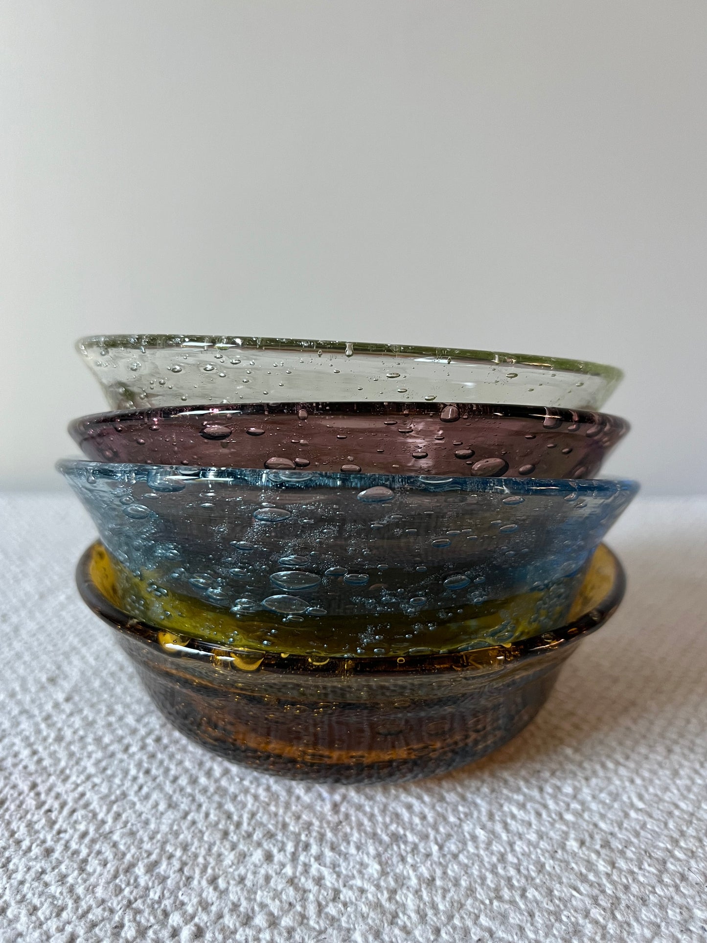Set of Four French Biot Bowls.