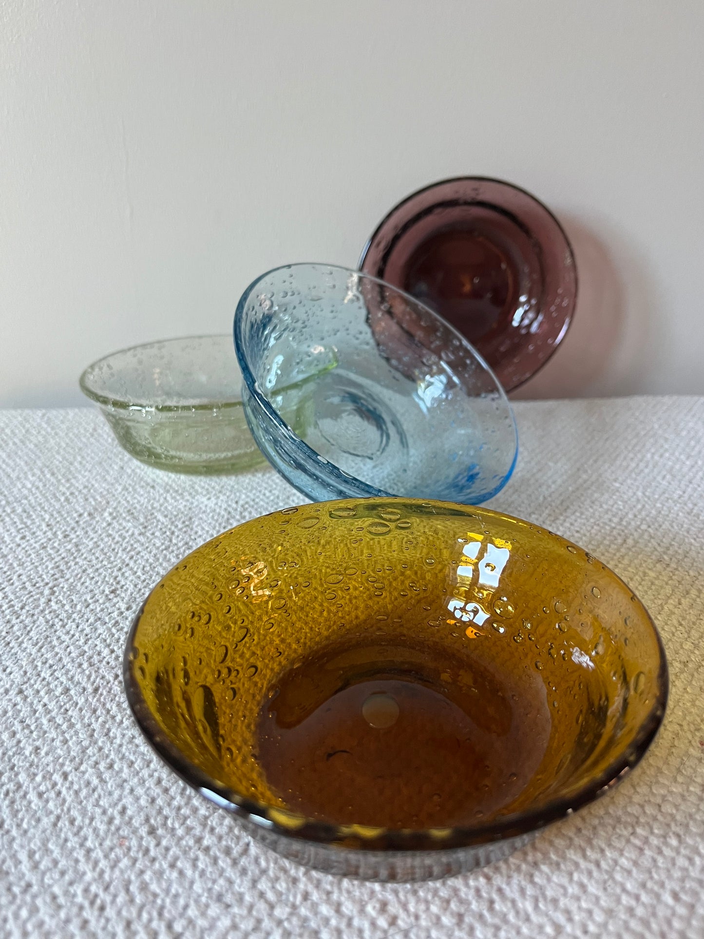 Set of Four French Biot Bowls.