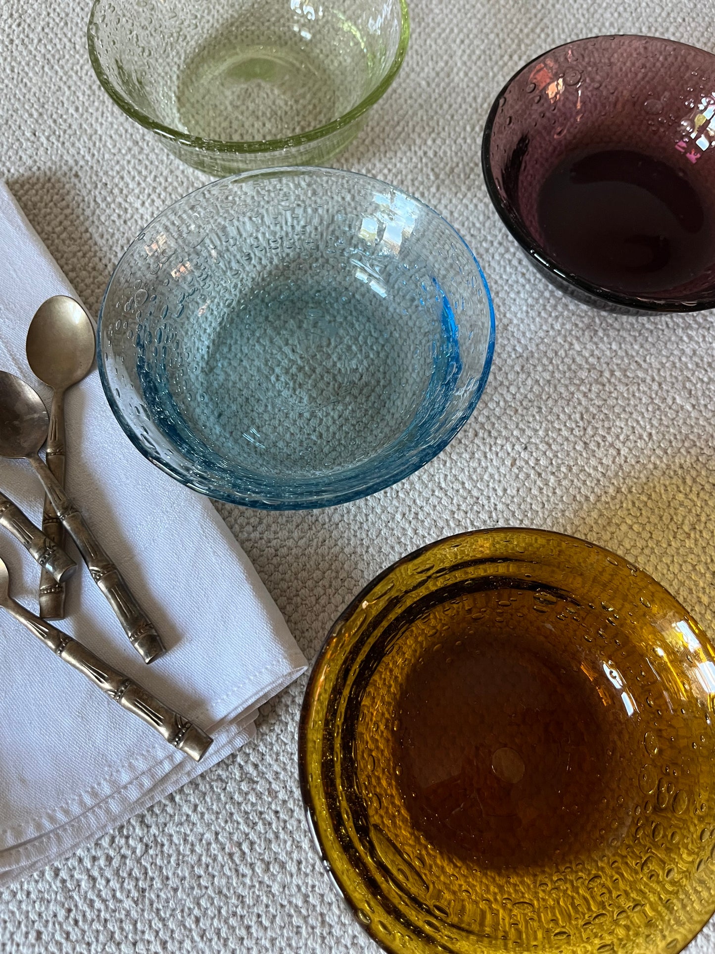 Set of Four French Biot Bowls.