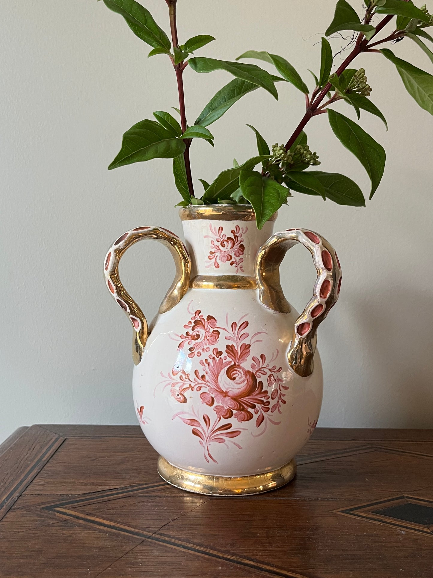 French Lustre Vase.
