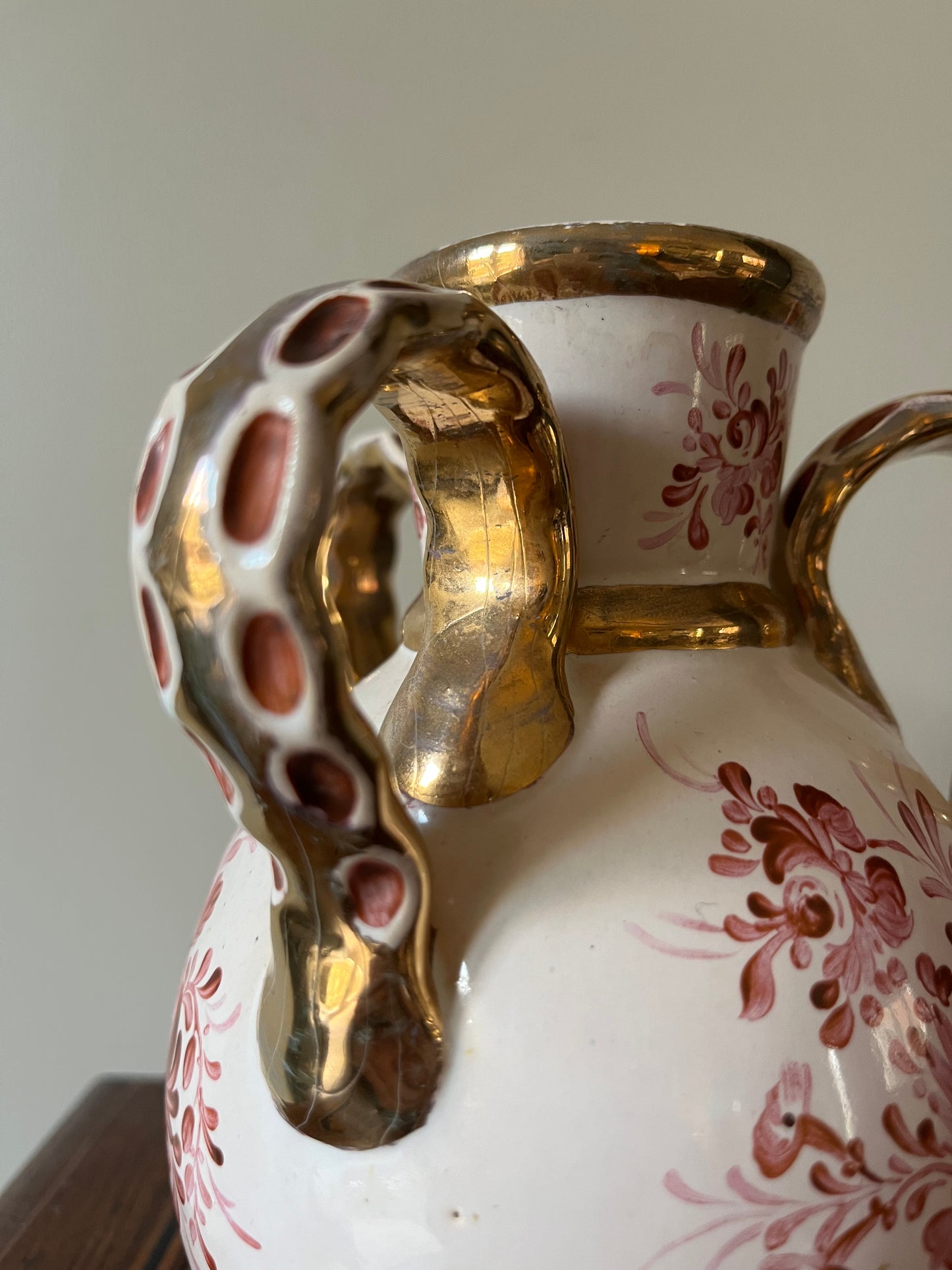 French Lustre Vase.