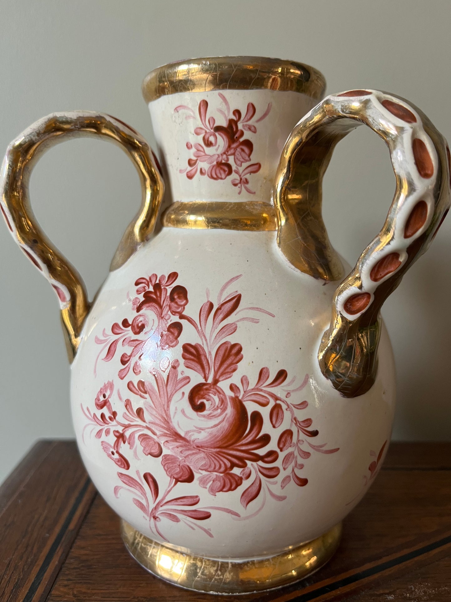 French Lustre Vase.