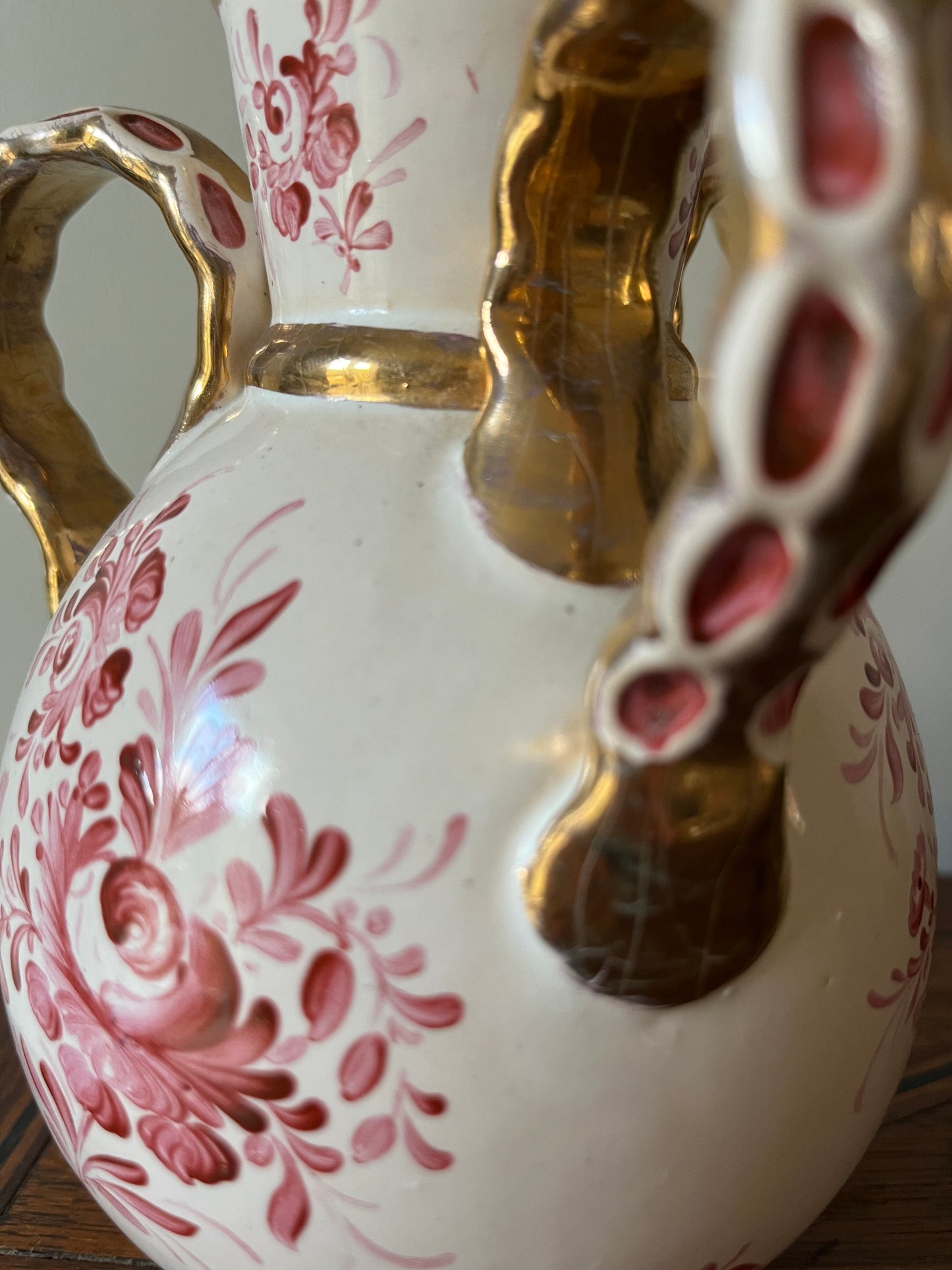 French Lustre Vase.
