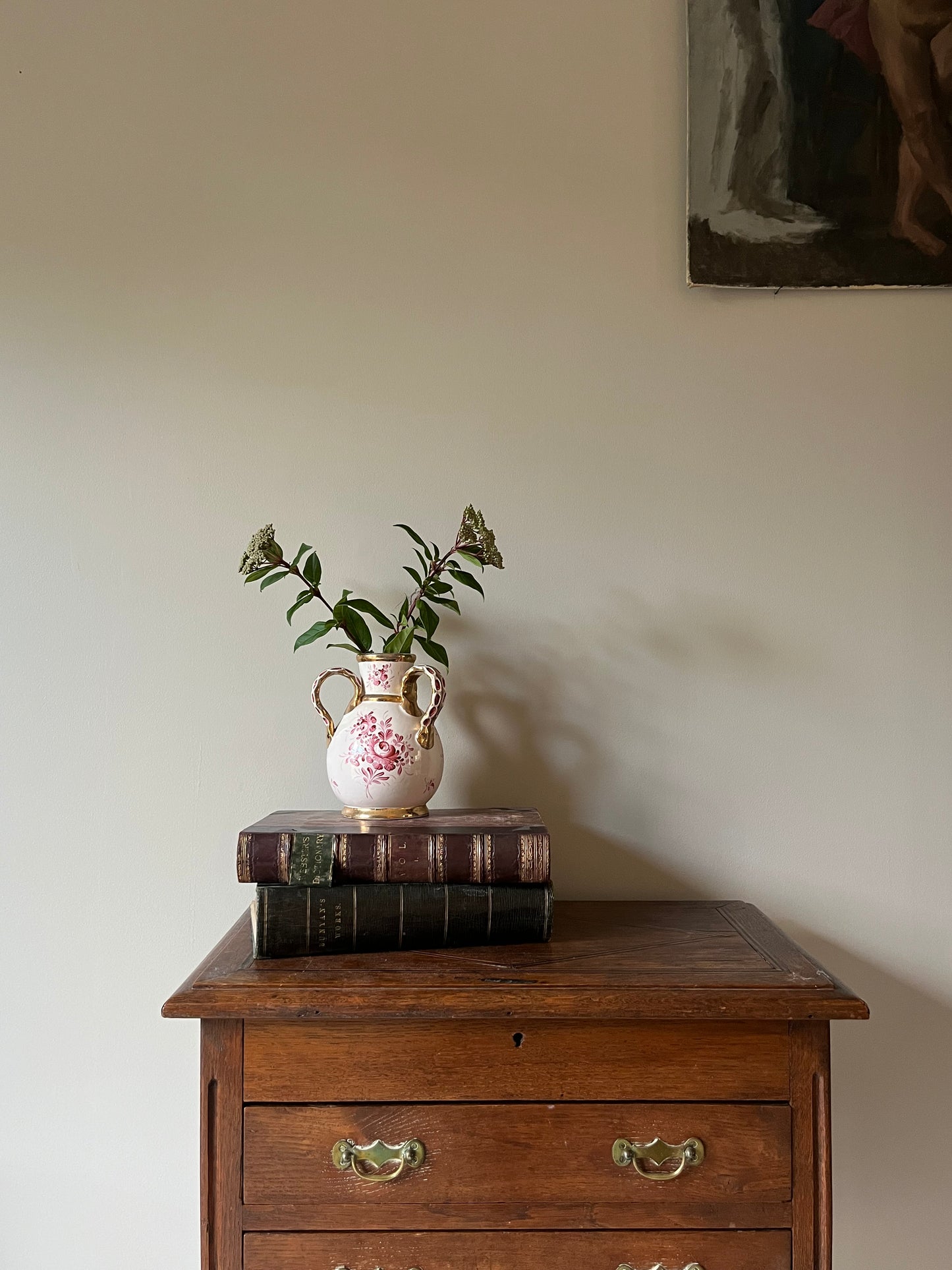 French Lustre Vase.