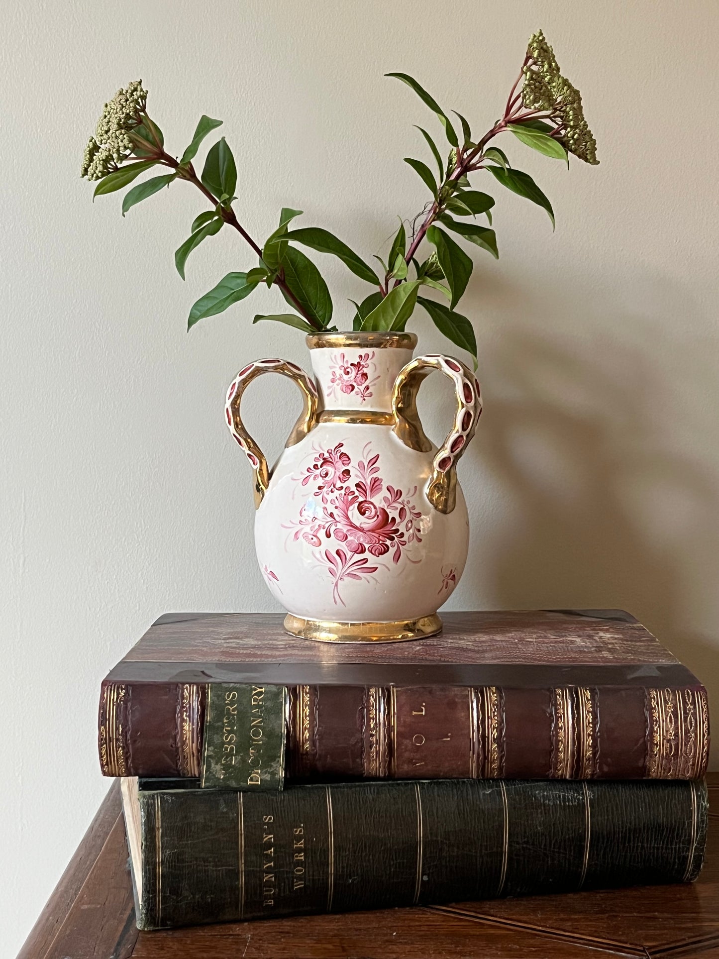 French Lustre Vase.