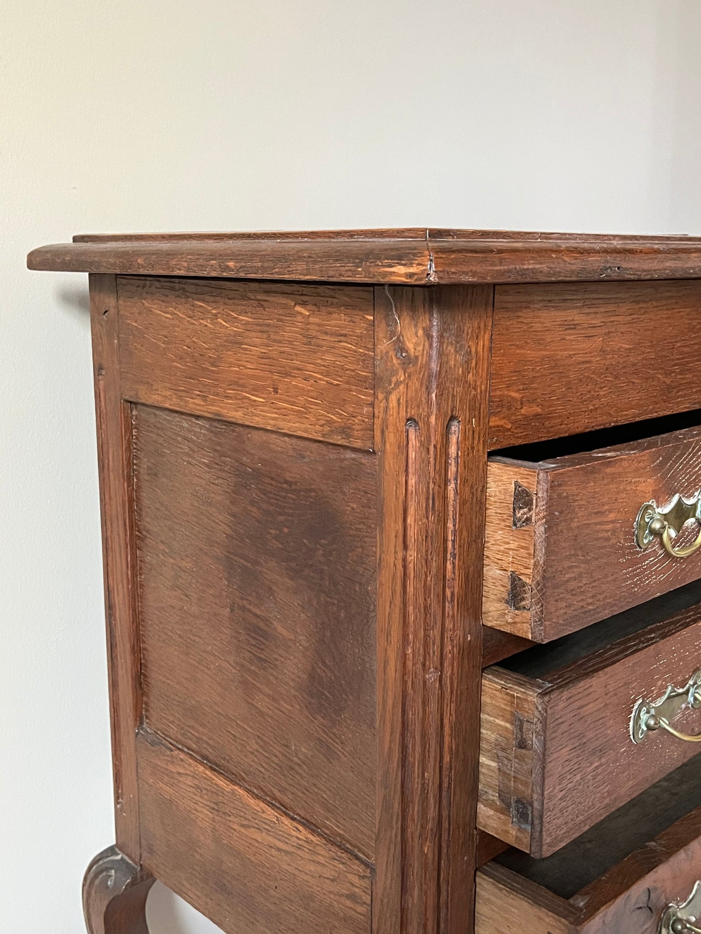 A French Oak Set of Drawers.