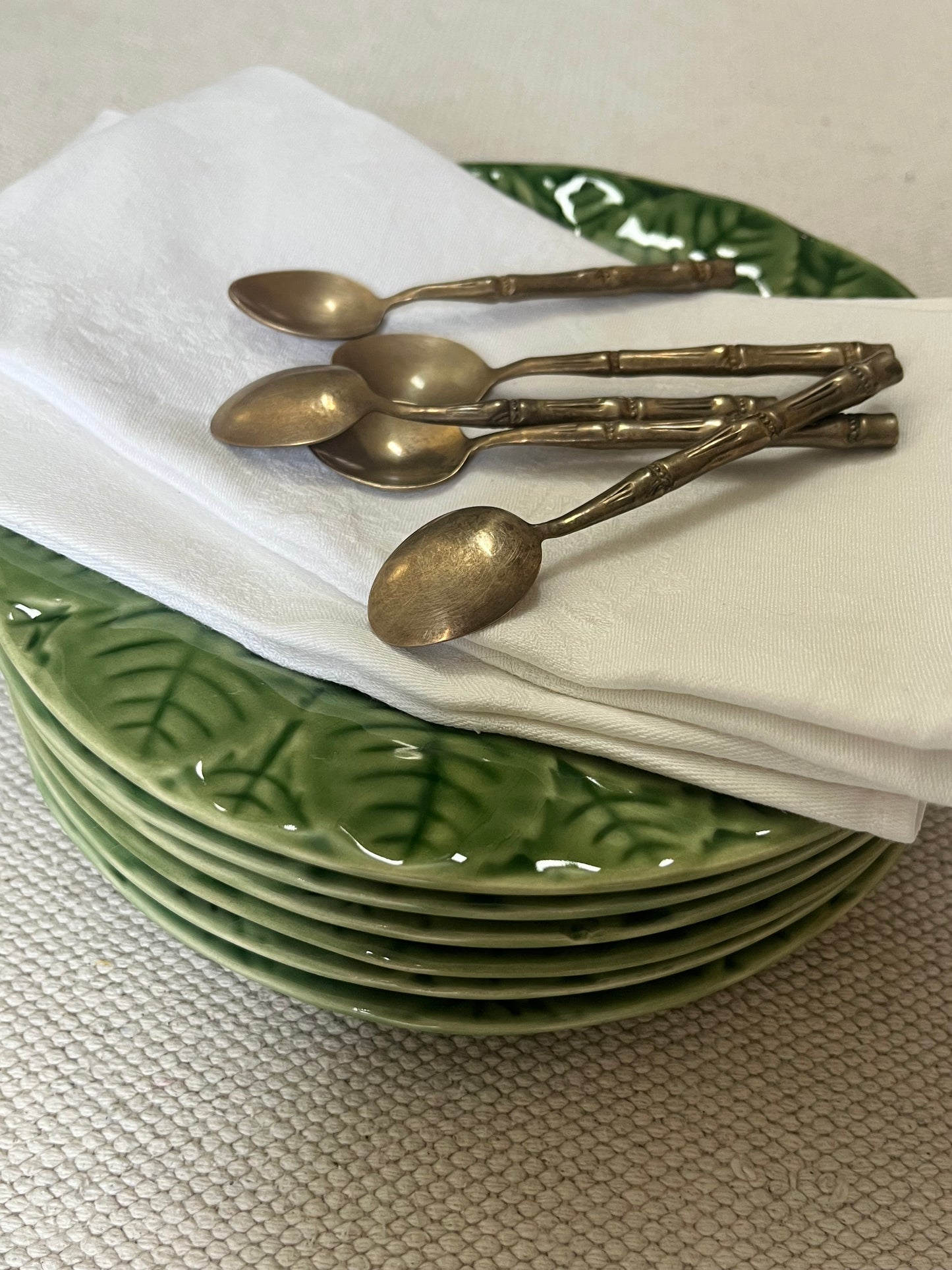 Set of Six Strawberry Plates.