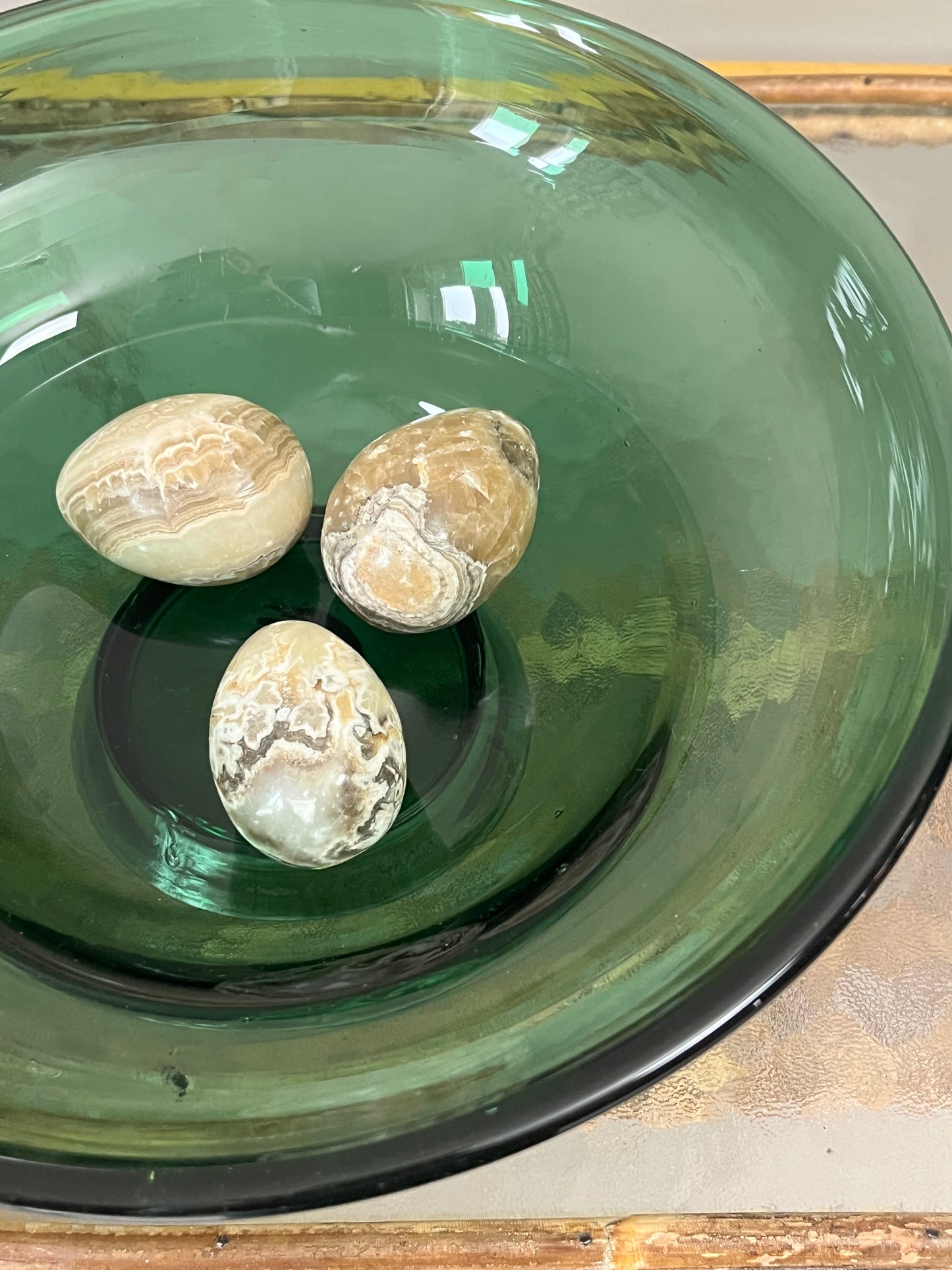 A set of Three Eggs.