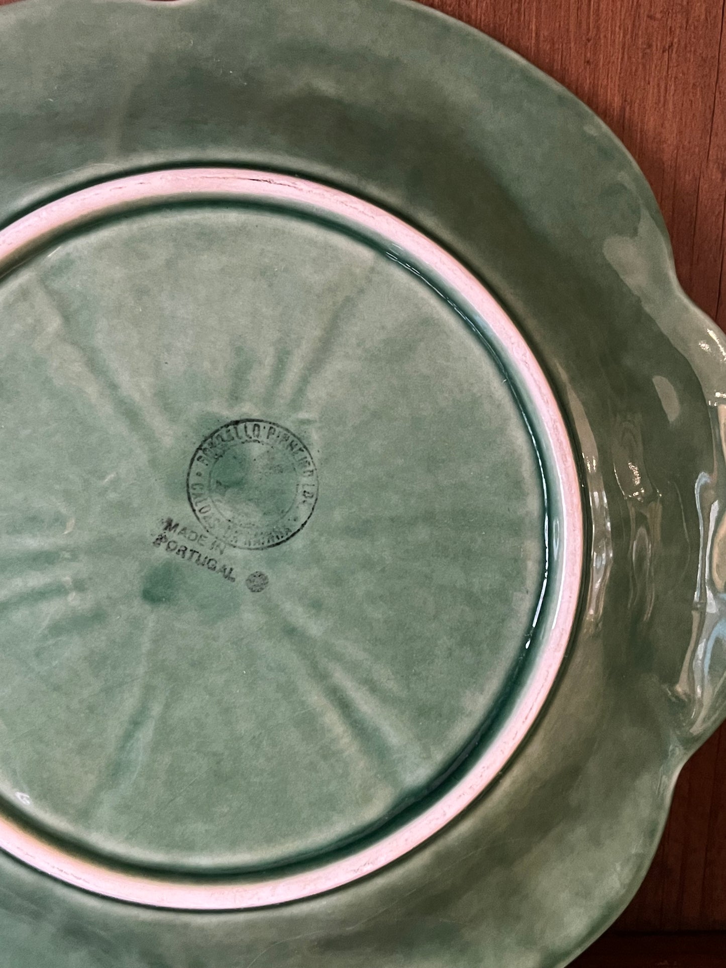 A Set Of Four Cabbage Plates.