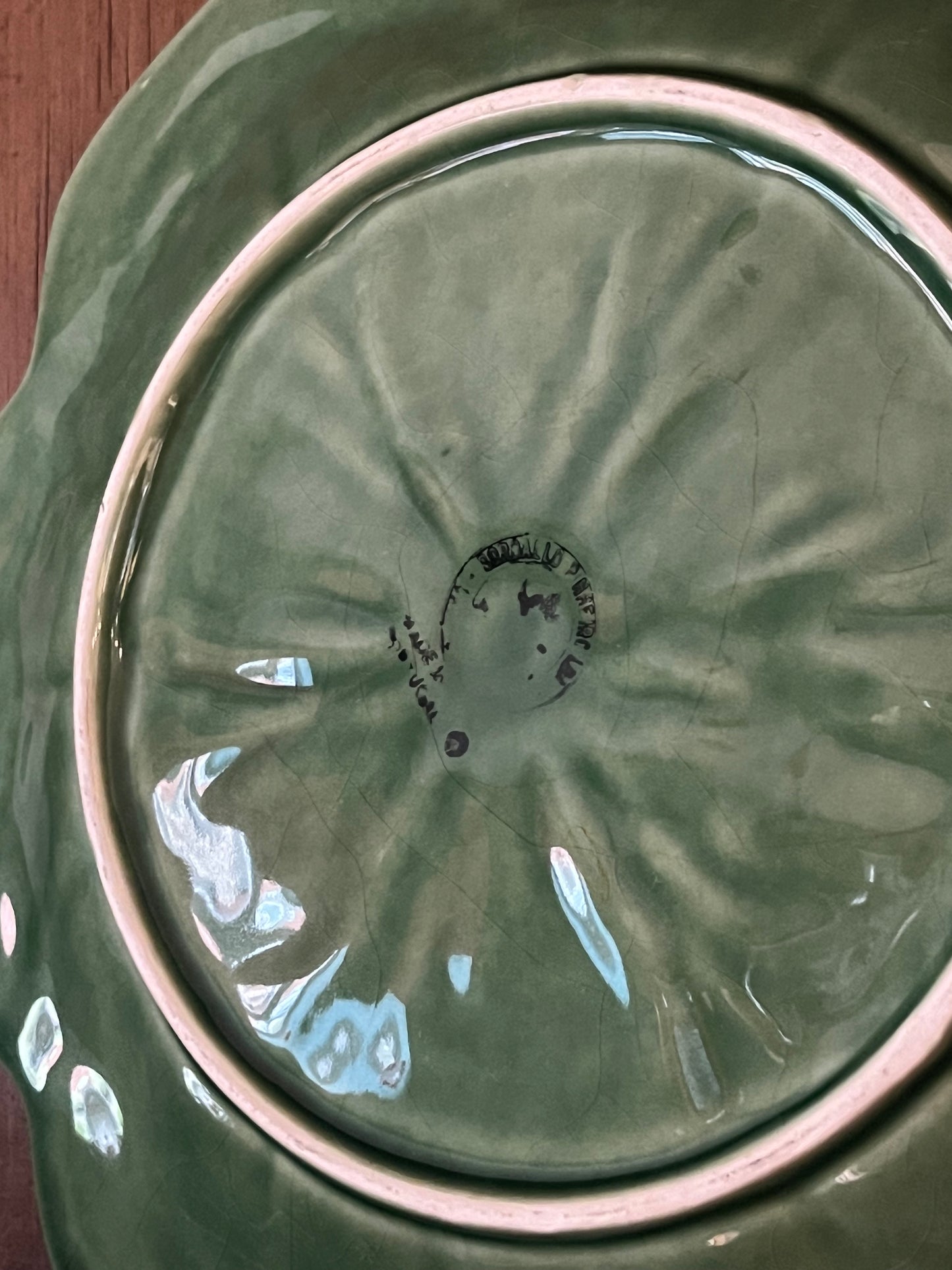 A Pair of Cabbage Plates.