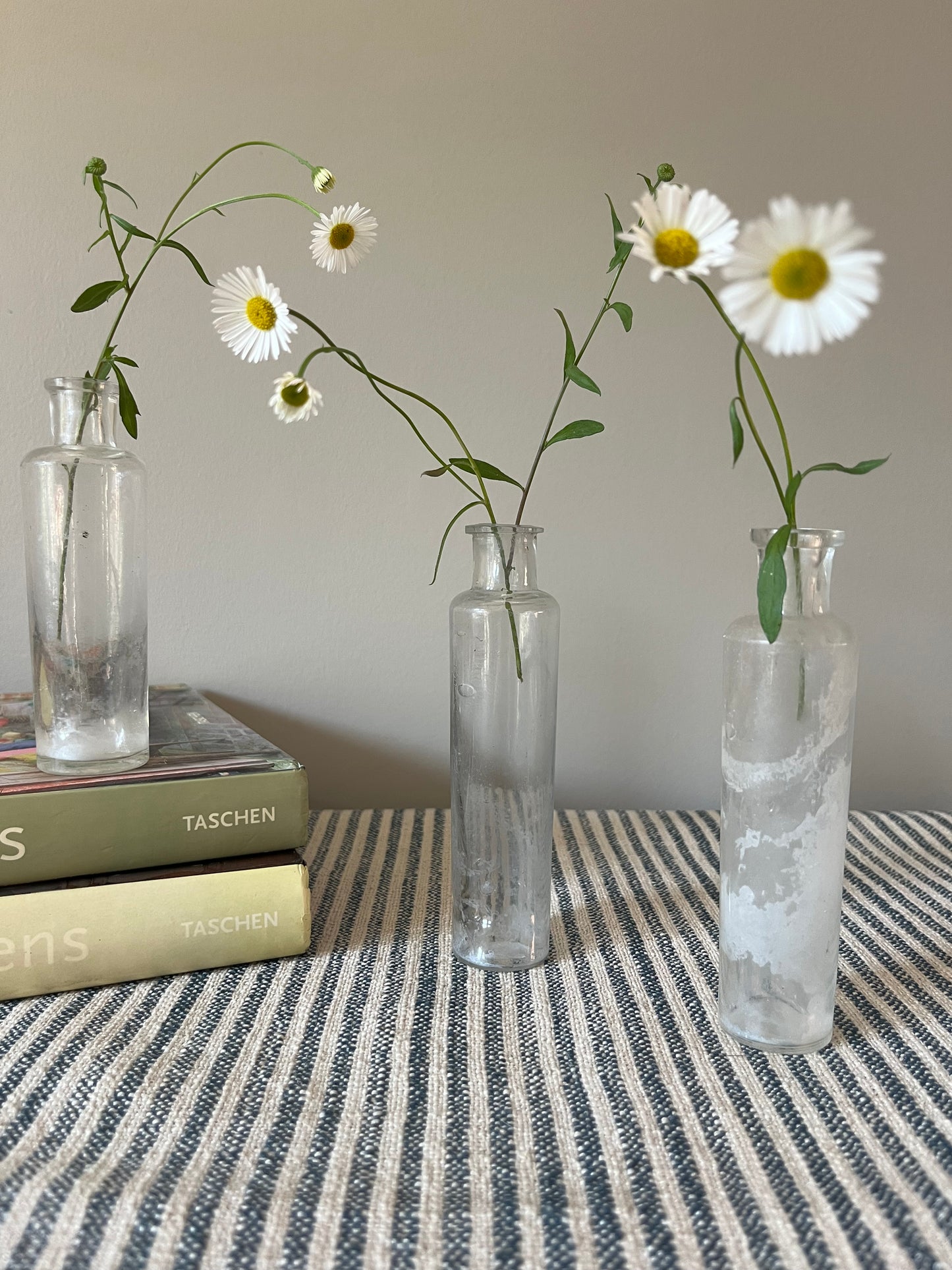 French Glass Bottles.