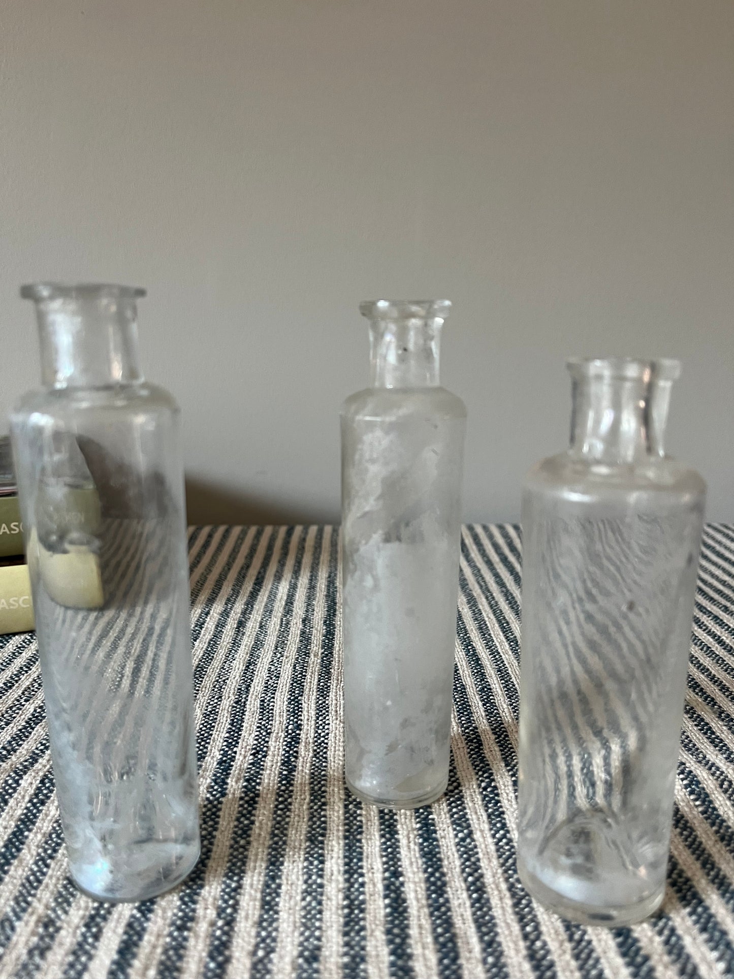 French Glass Bottles.
