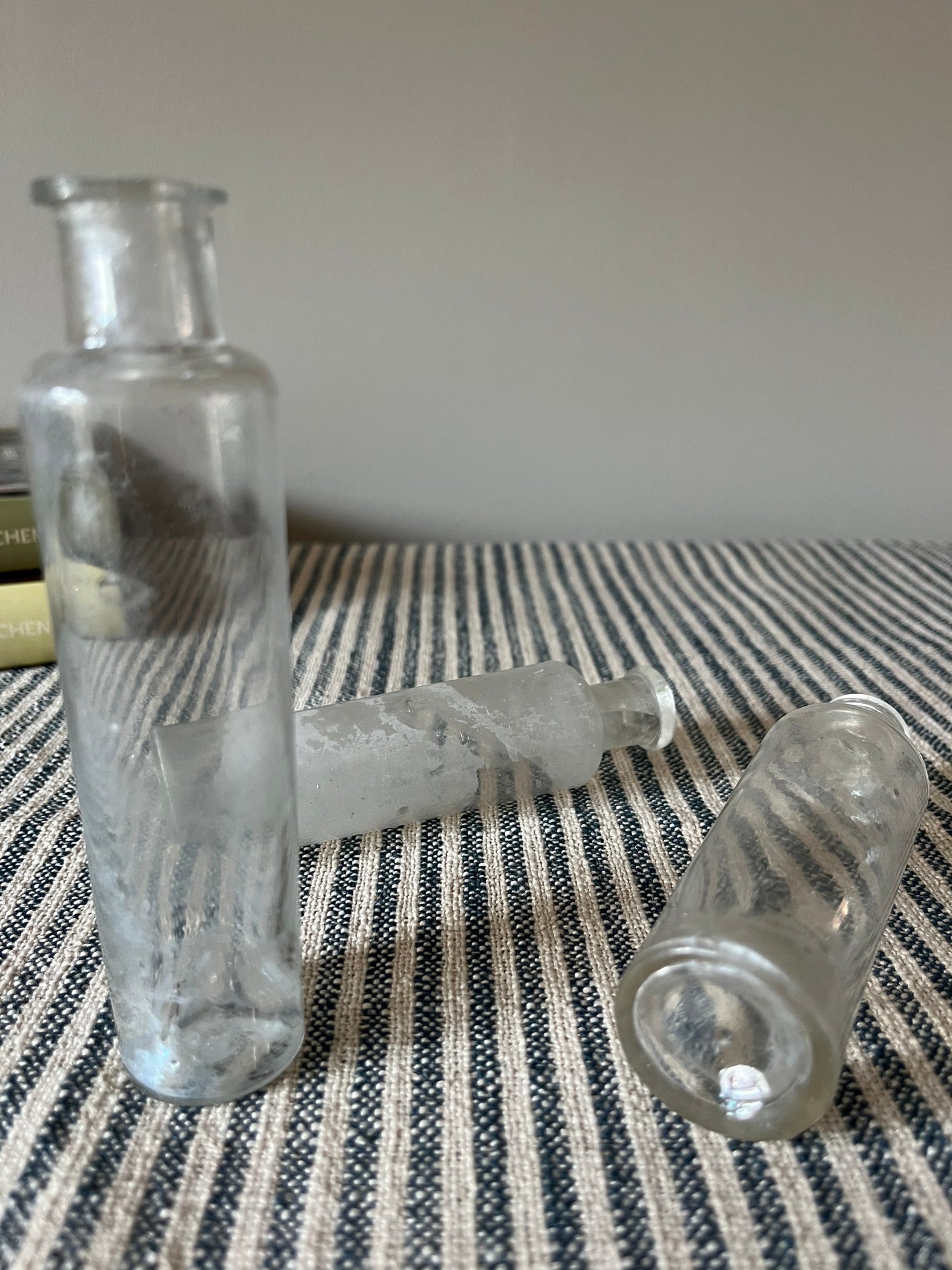 French Glass Bottles.