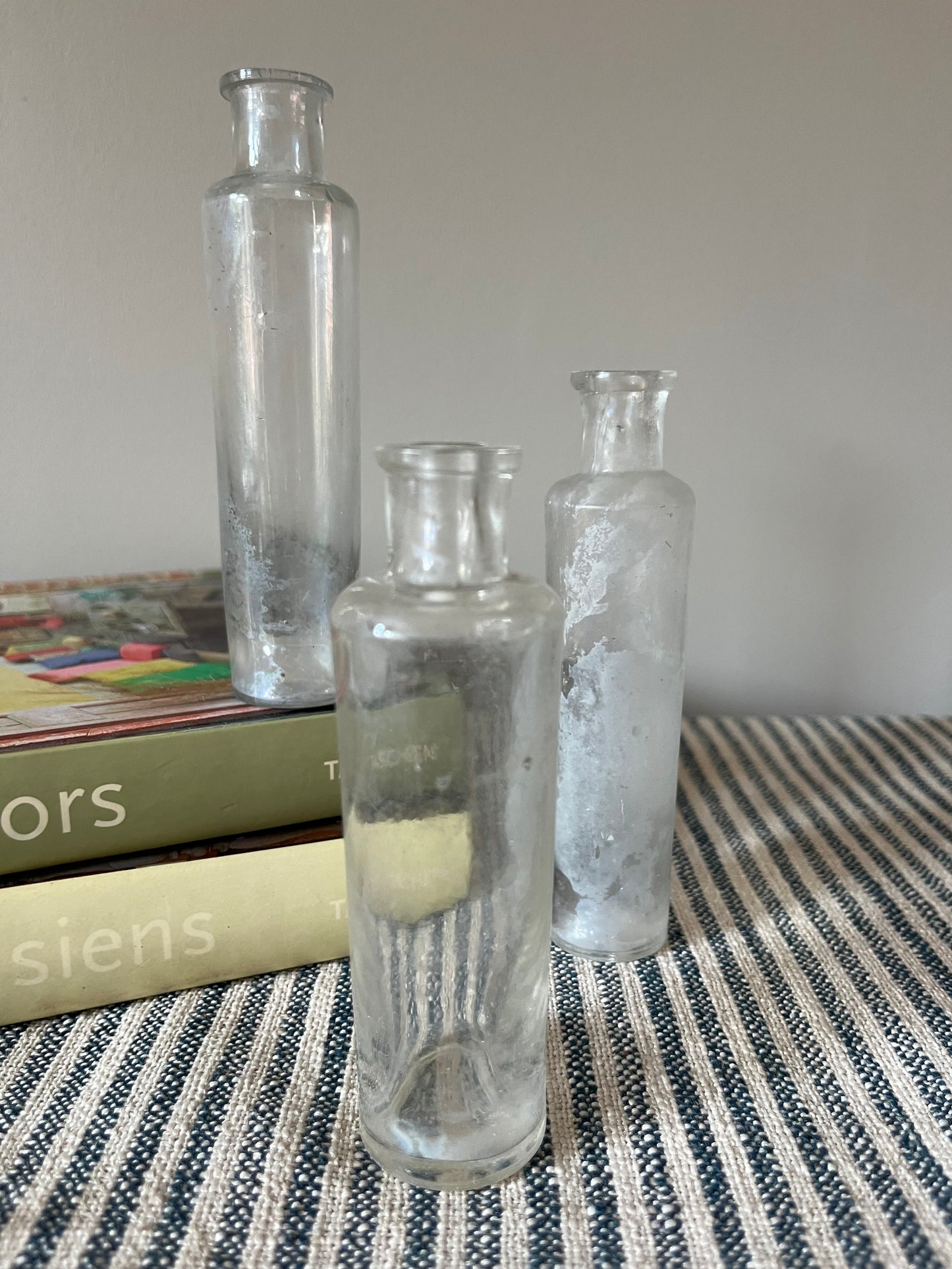French Glass Bottles.