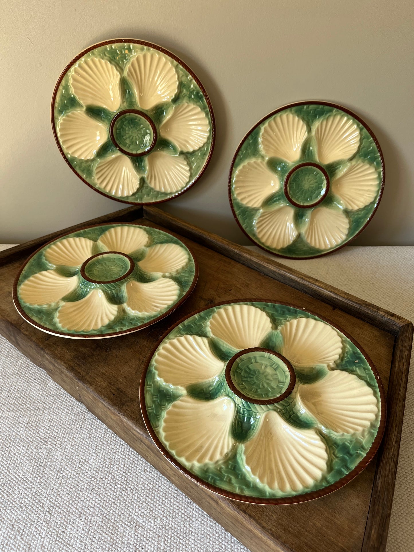 French Oyster Plates.
