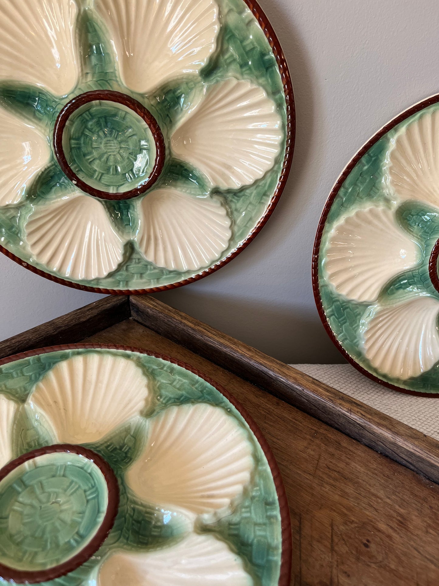 French Oyster Plates.