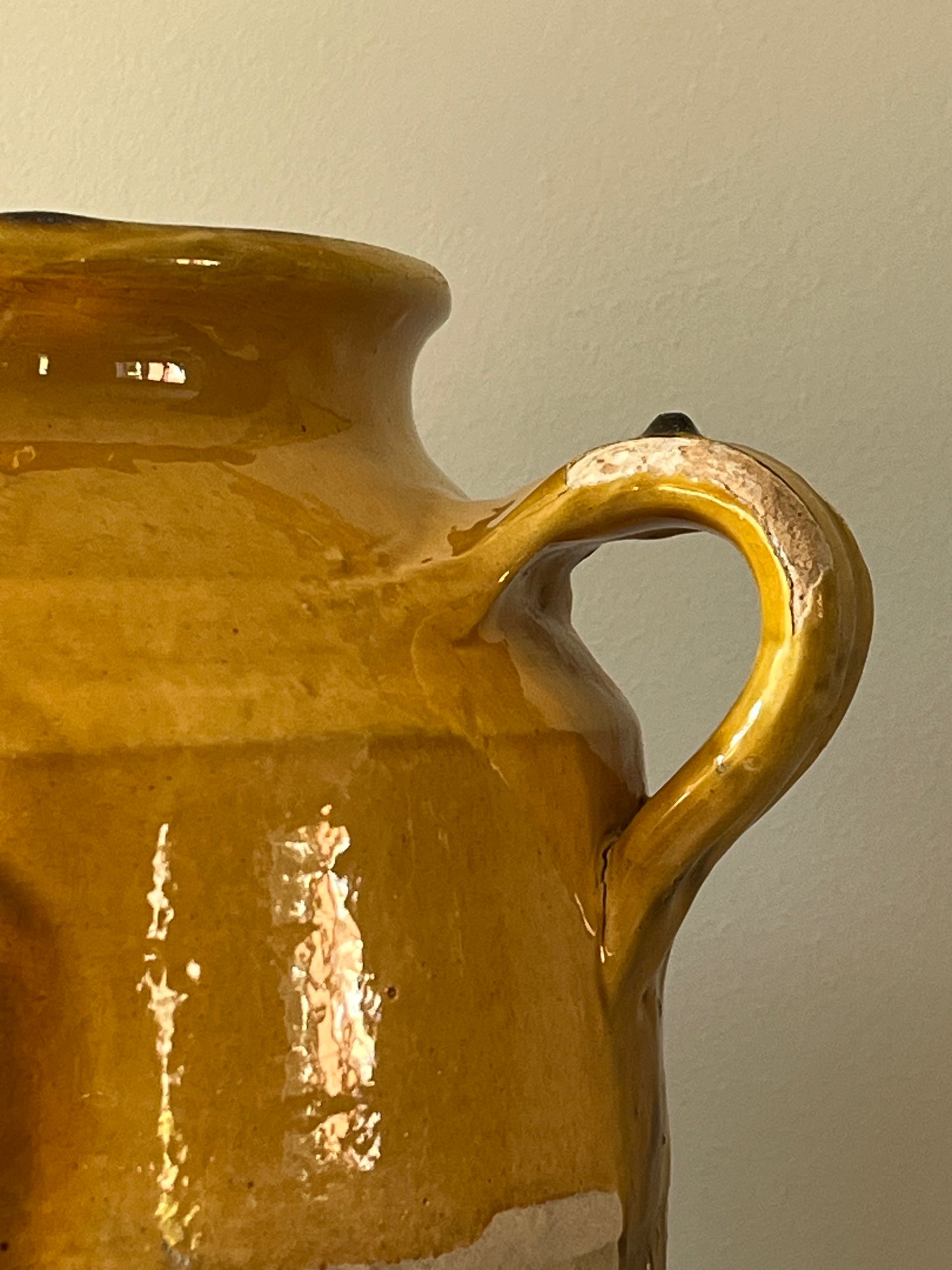 Large French Confit Pot.