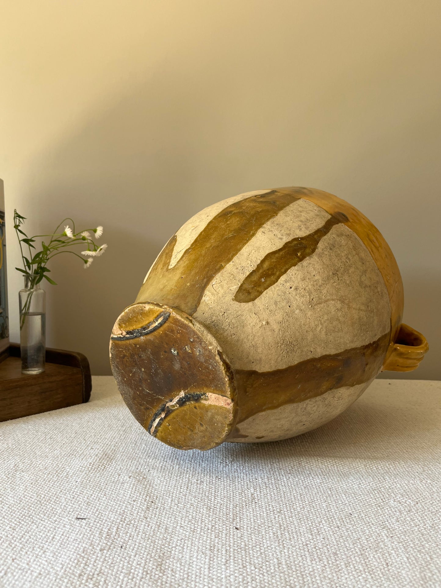 Large French Confit Pot.