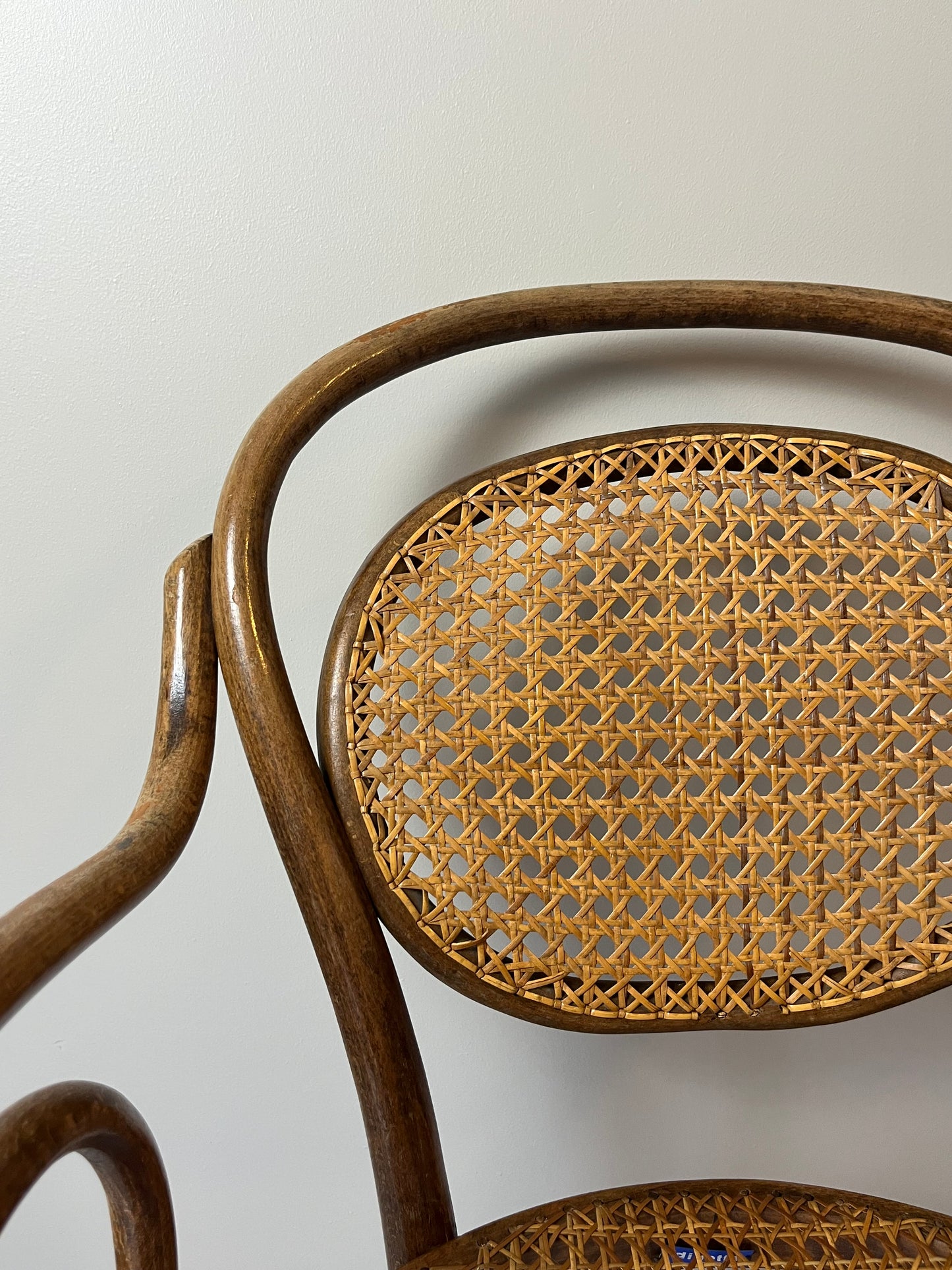 Set of Four Bentwood Armchairs.