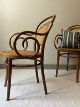 Load image into Gallery viewer, Set of Four Bentwood Armchairs.
